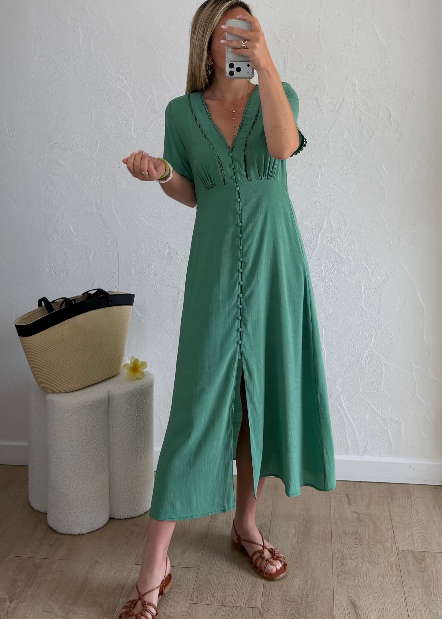 Robe IRINA Vert