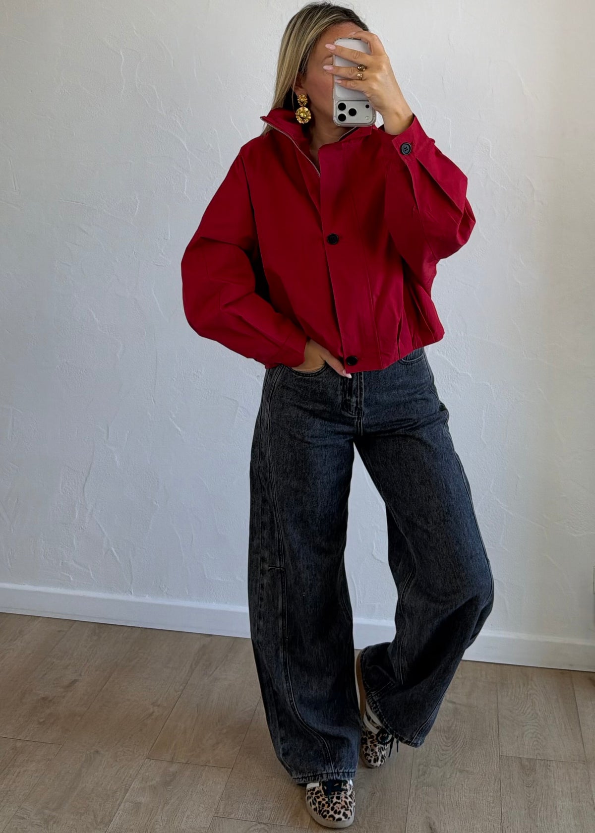 Veste Soline rouge