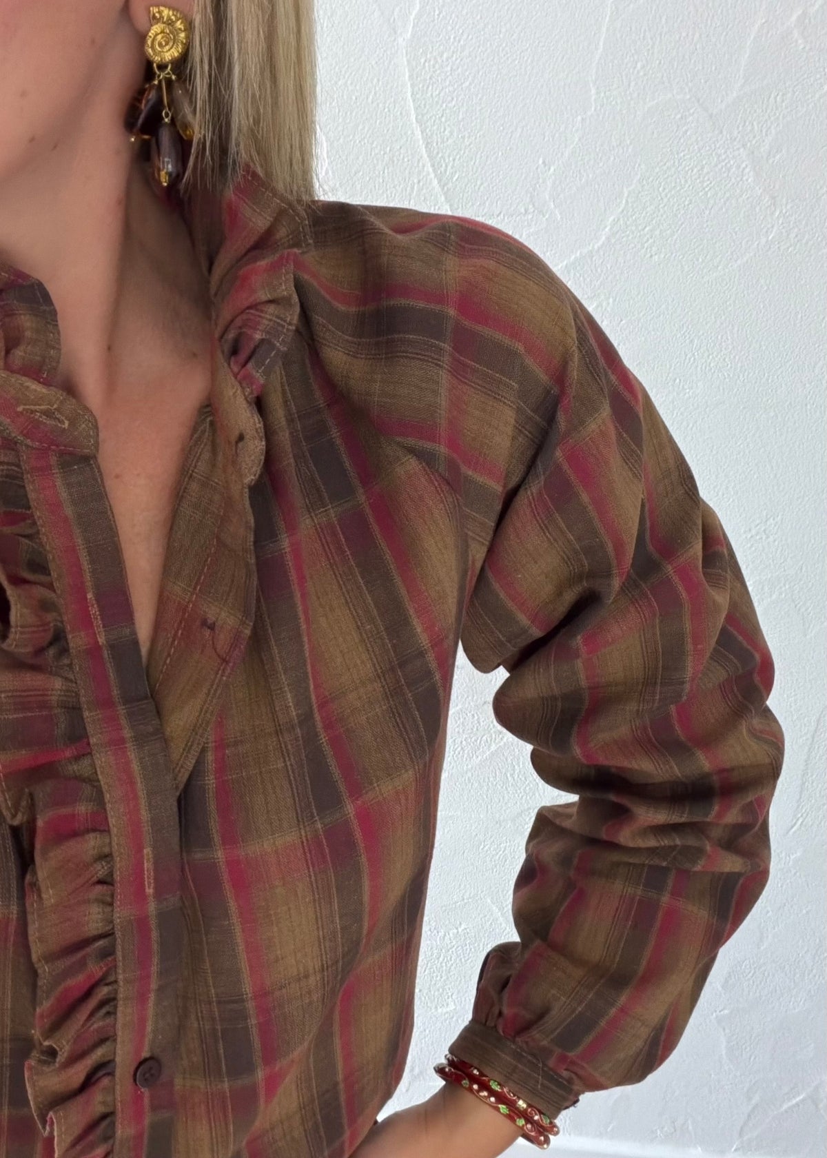 Chemise Amber à carreaux