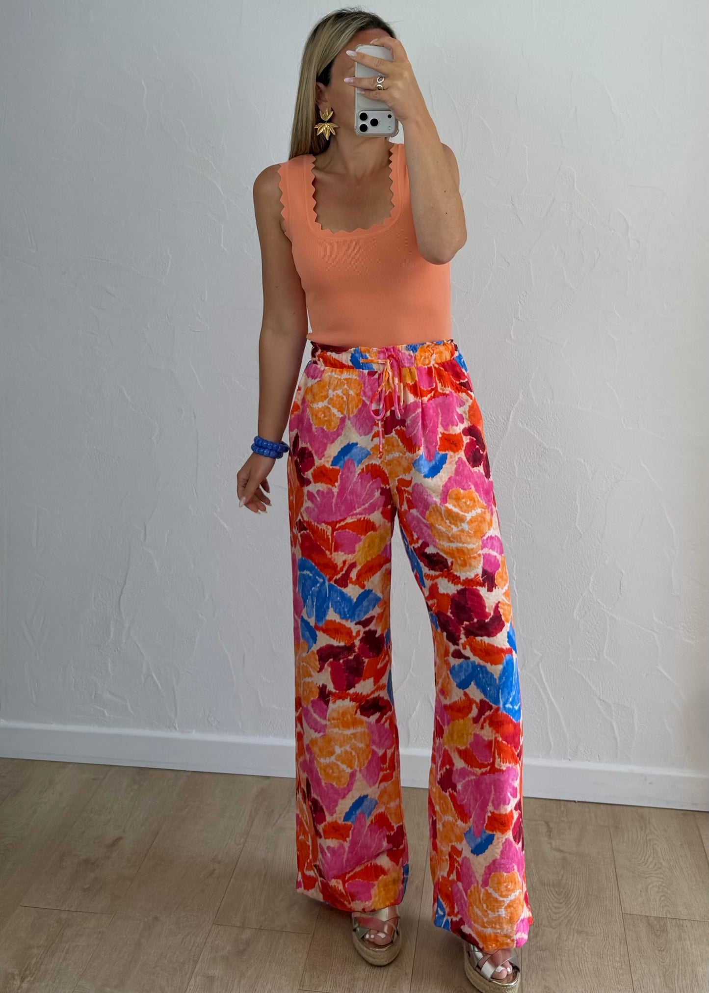 Pantalon CORINNE Fuschia