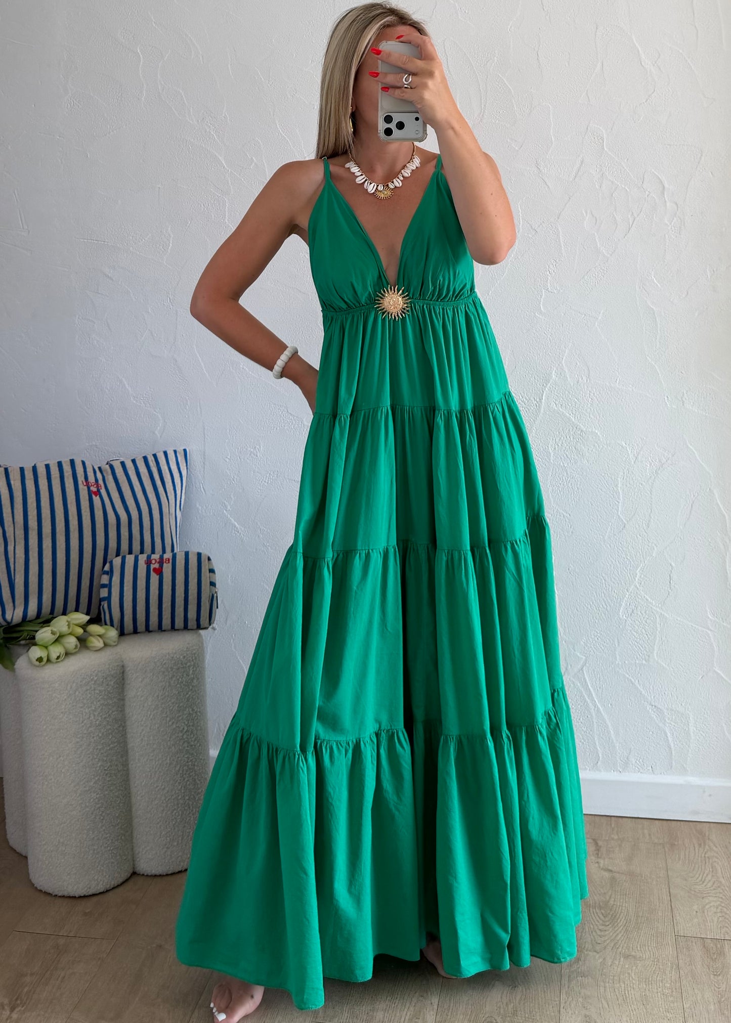 Robe MELODY Vert