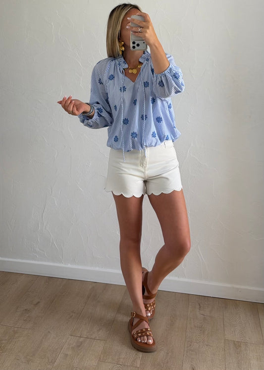 Blouse LIOR Bleu