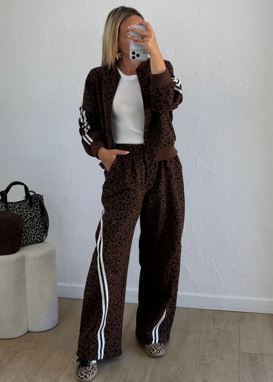 Pantalon Salomé léopard