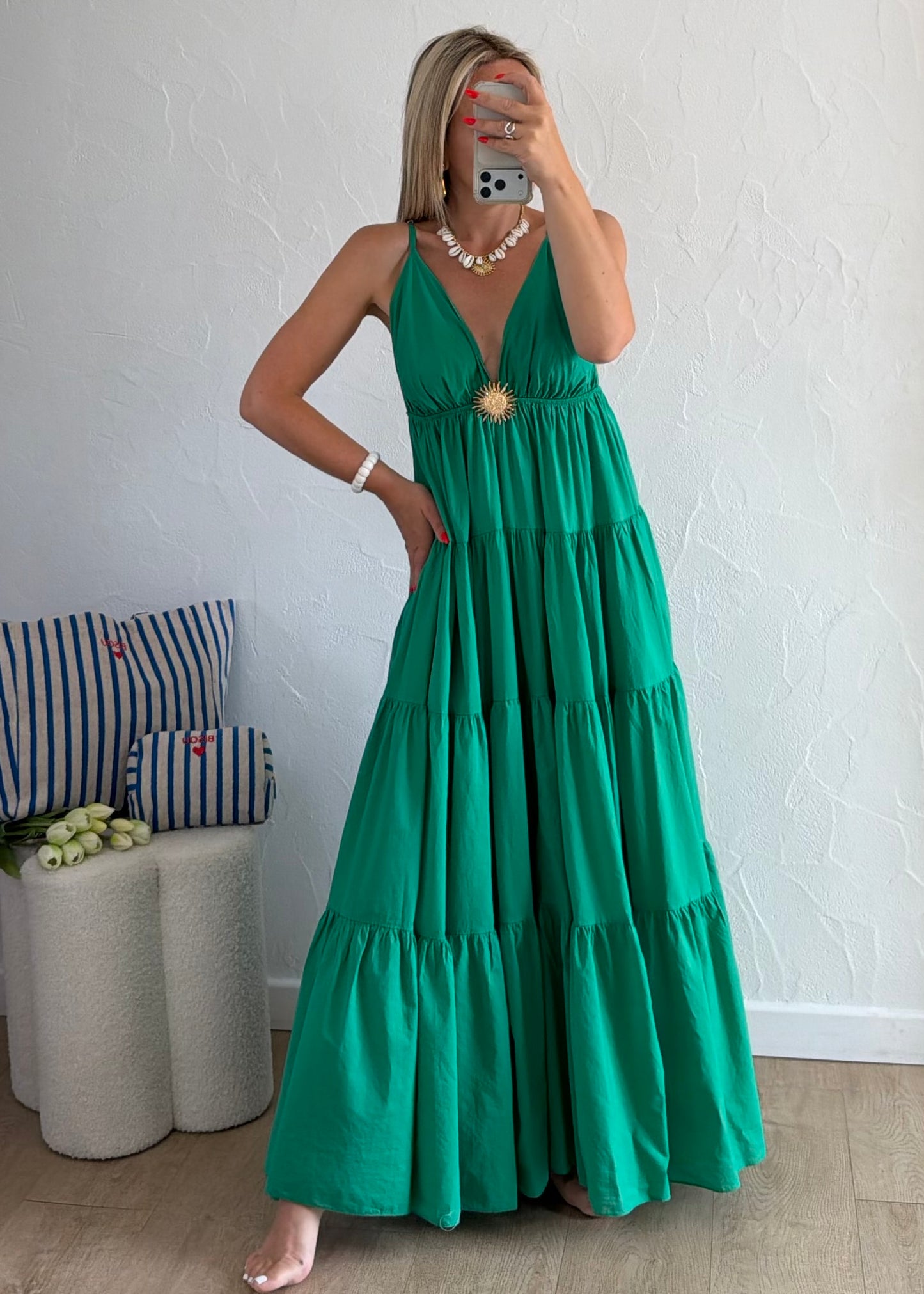 Robe MELODY Vert
