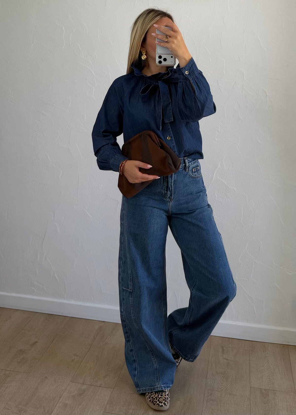Blouse Alizée bleu