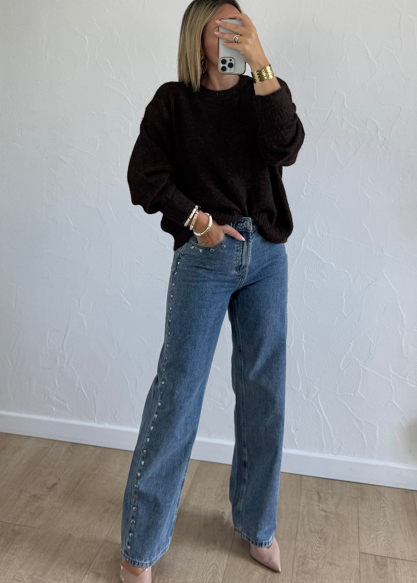 Pull SAPHIR Marron