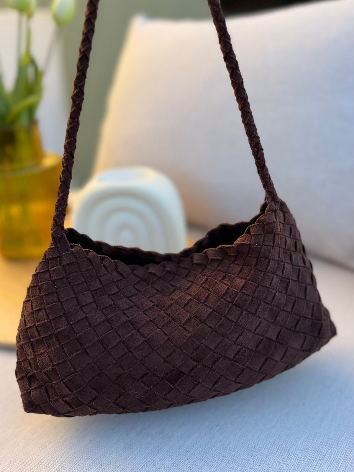 Sac tréssé choco