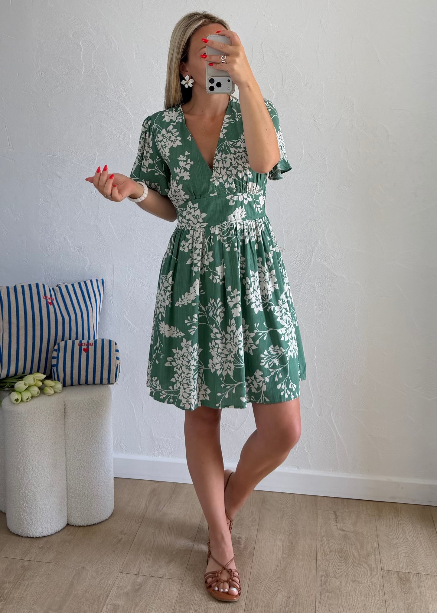 Robe NELIA Vert