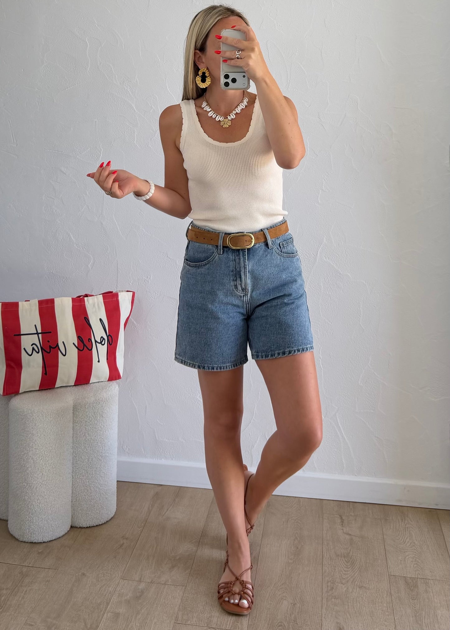 Débardeur NAELLE Beige