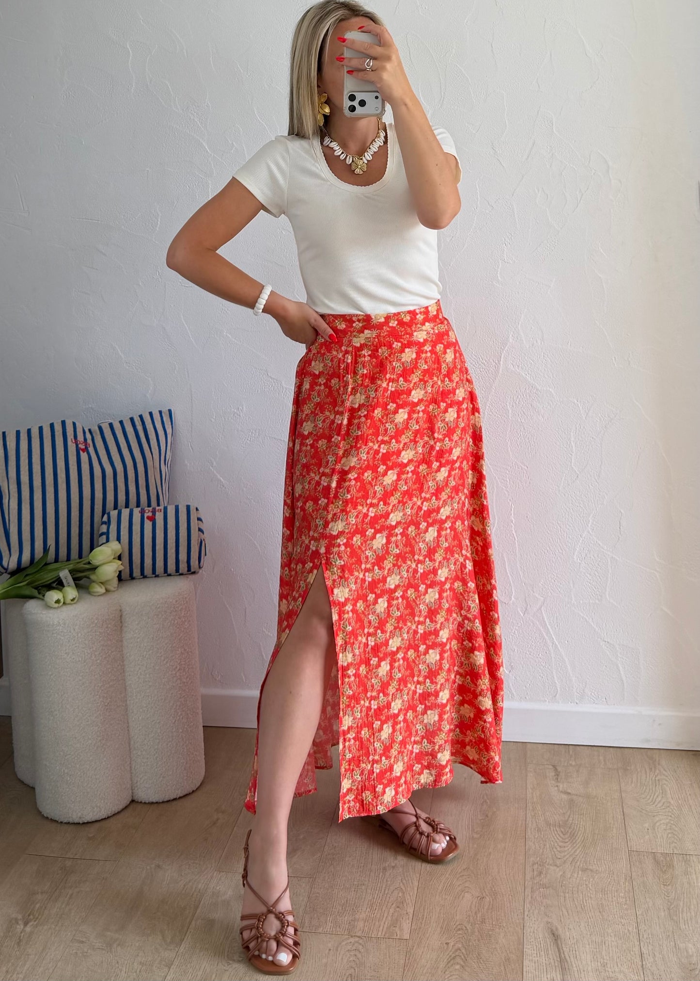 Tee-shirt LOUNA Ecru