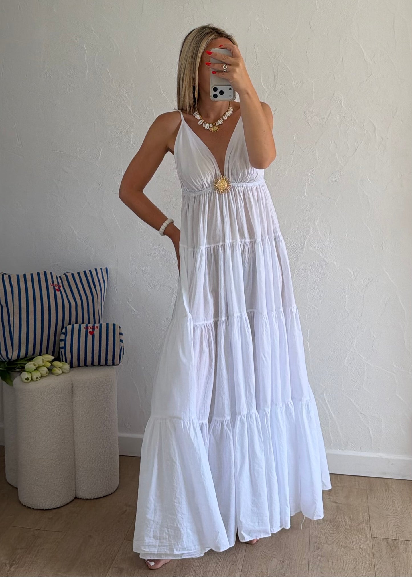 Robe MELODY Blanche