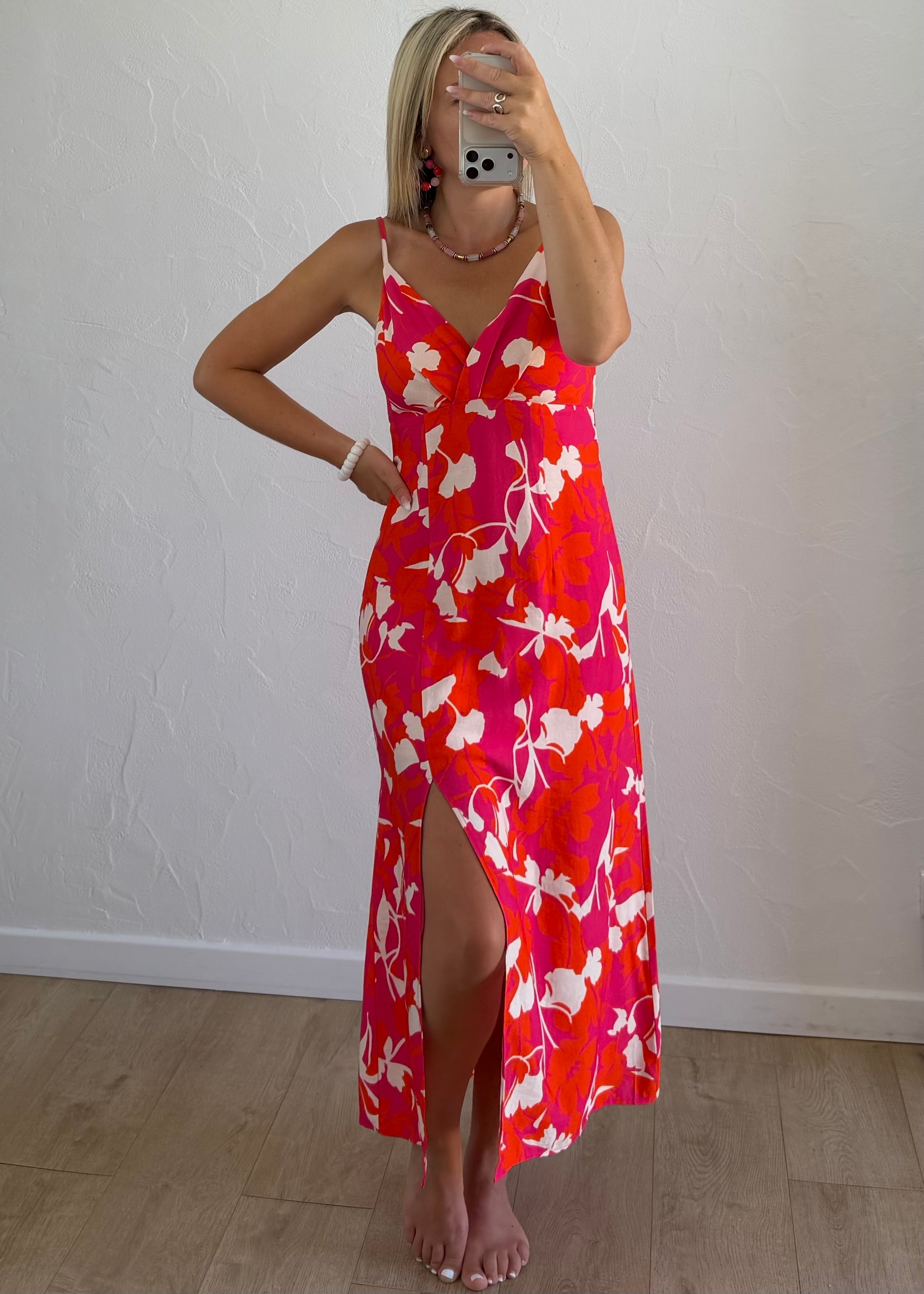 Robe FAUSTINE Corail