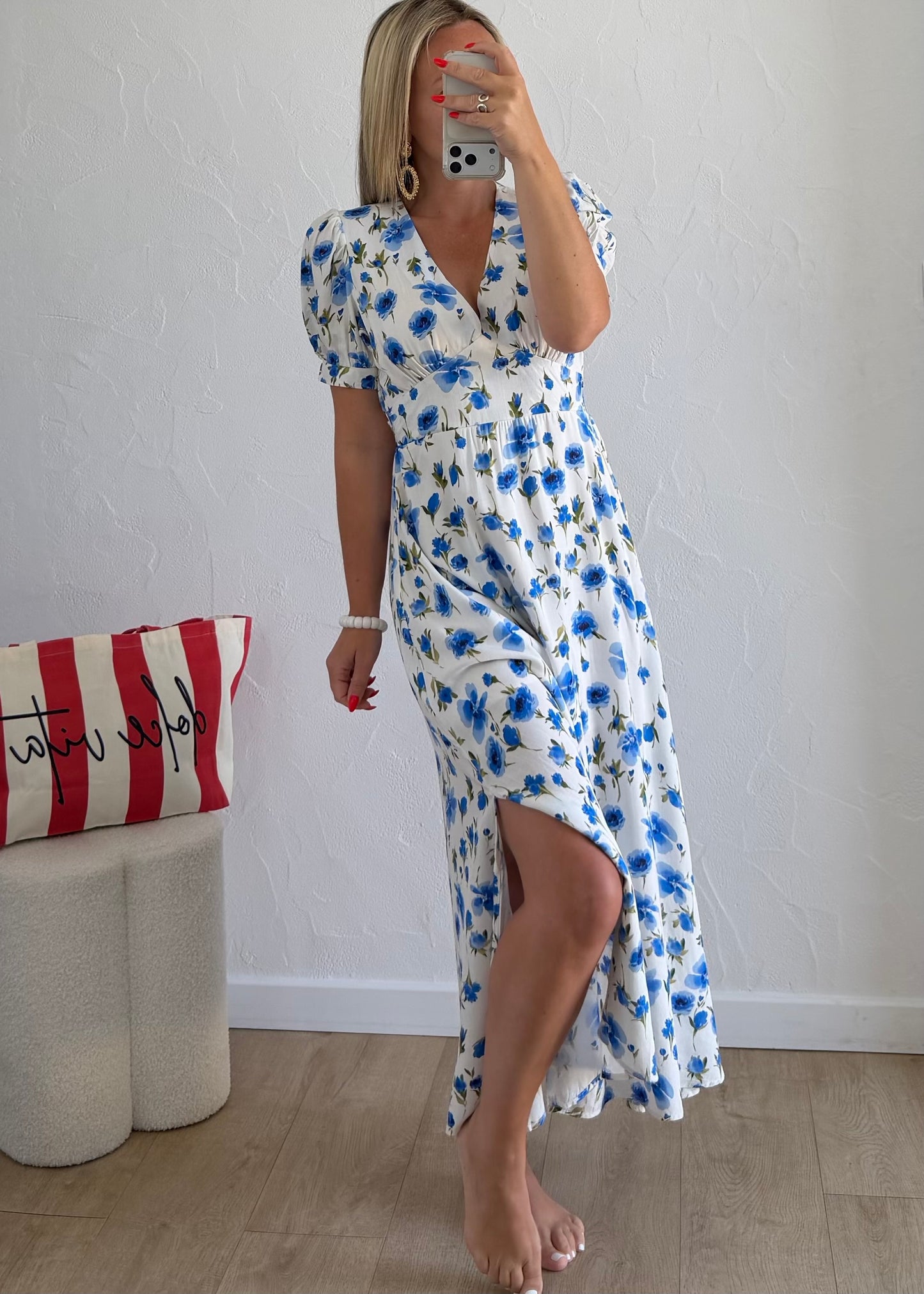 Robe ALIYAH Bleu