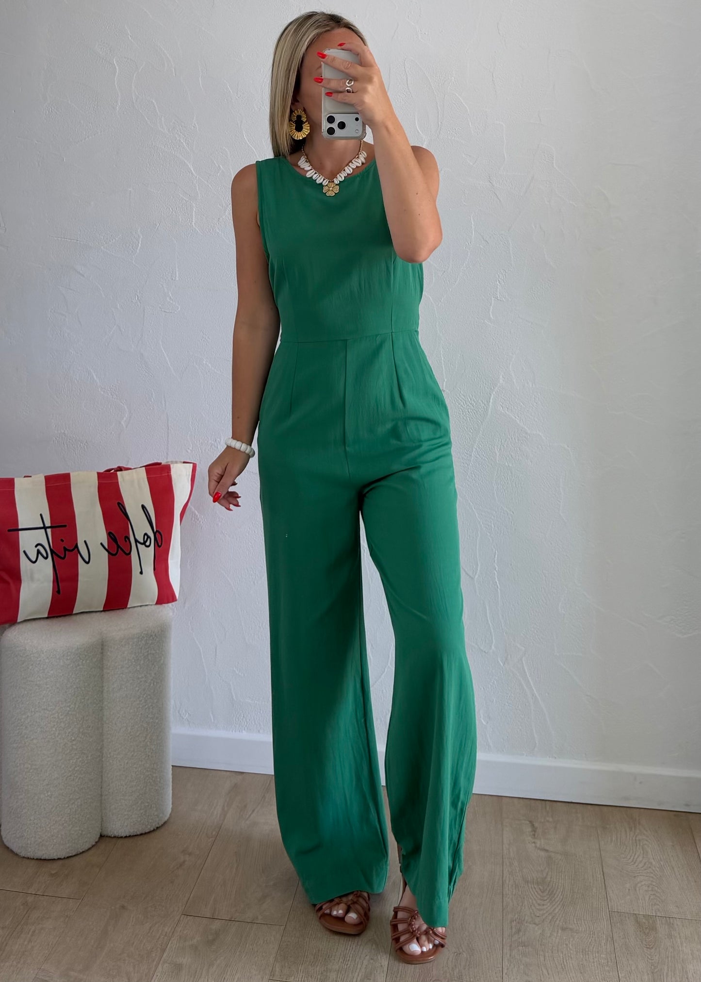 Combi-pantalon ÉLINE Vert