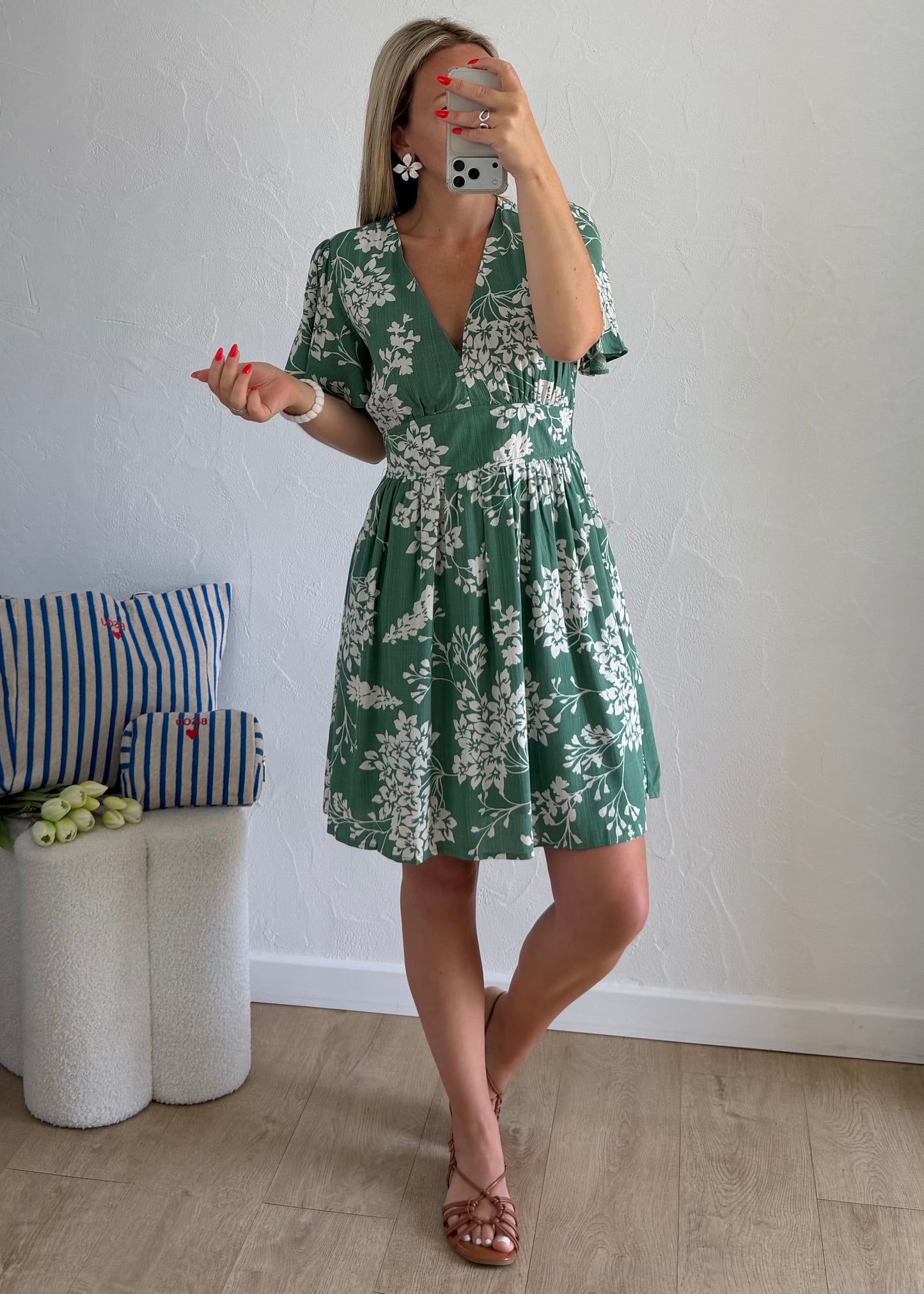 Robe NELIA Vert