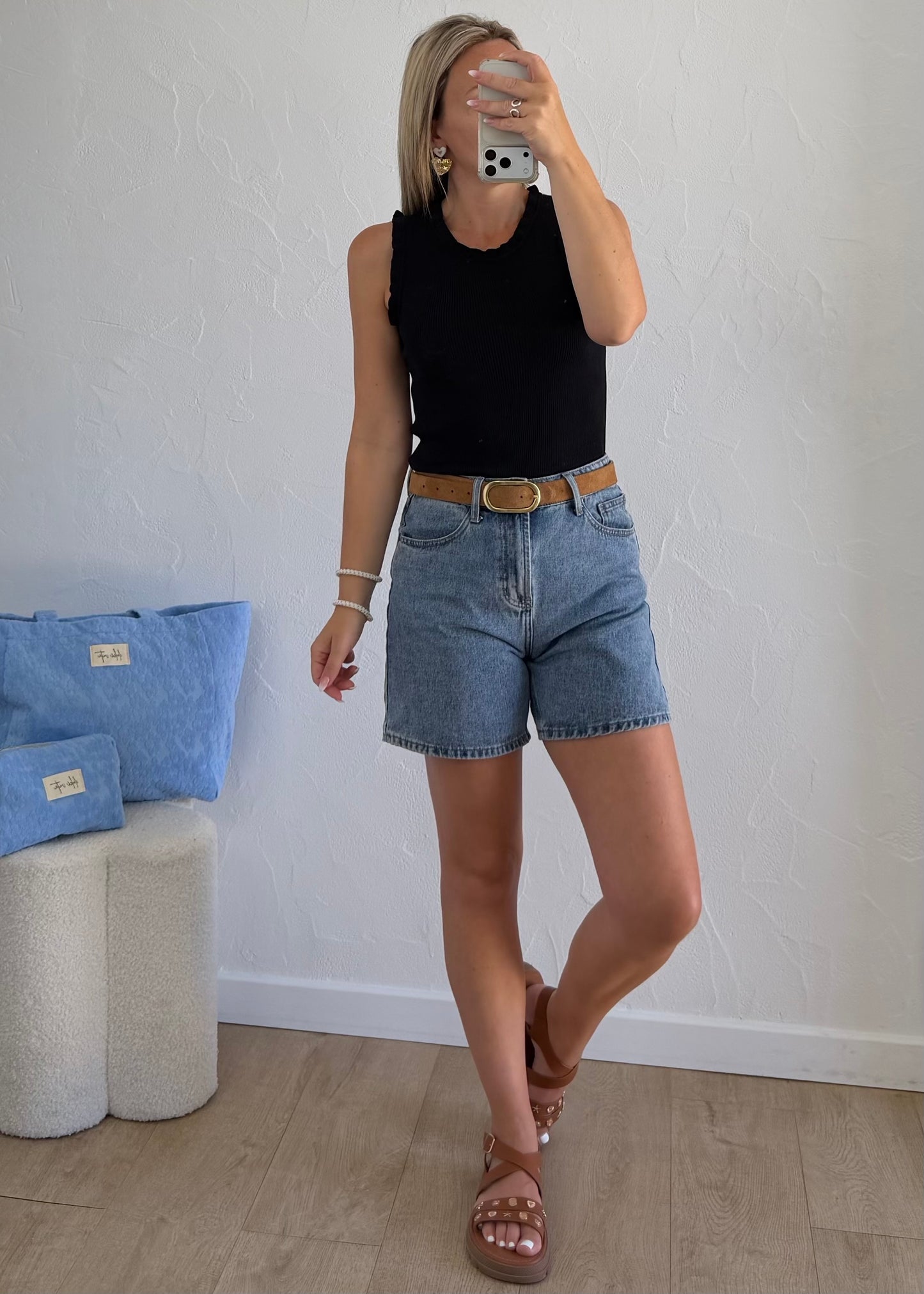 Top LOUISON Noir
