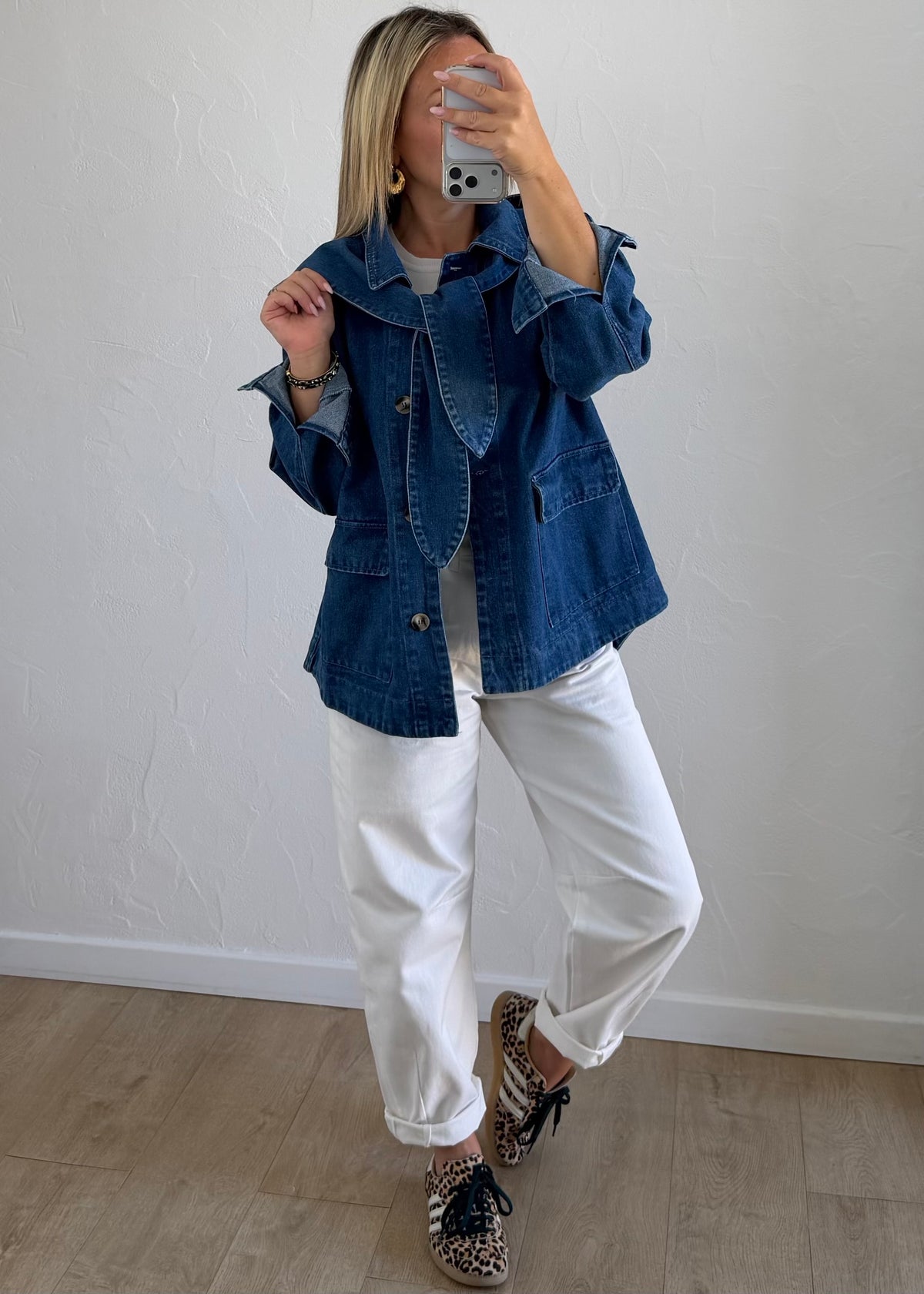 Veste en jean Anastasia