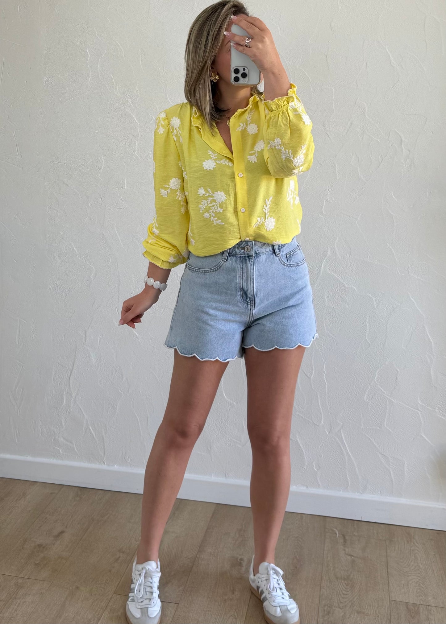 Chemisier Ambre Jaune
