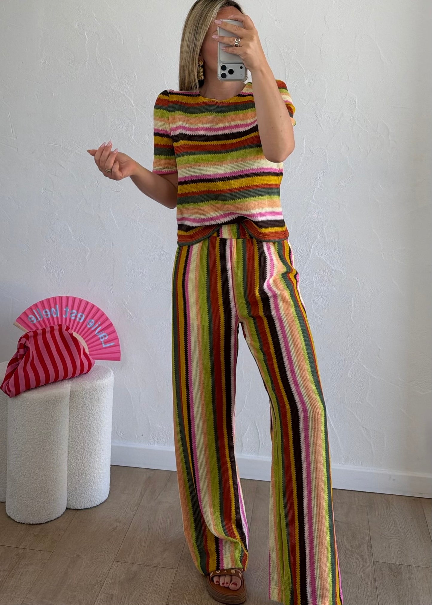 Pantalon AIYANA Orange