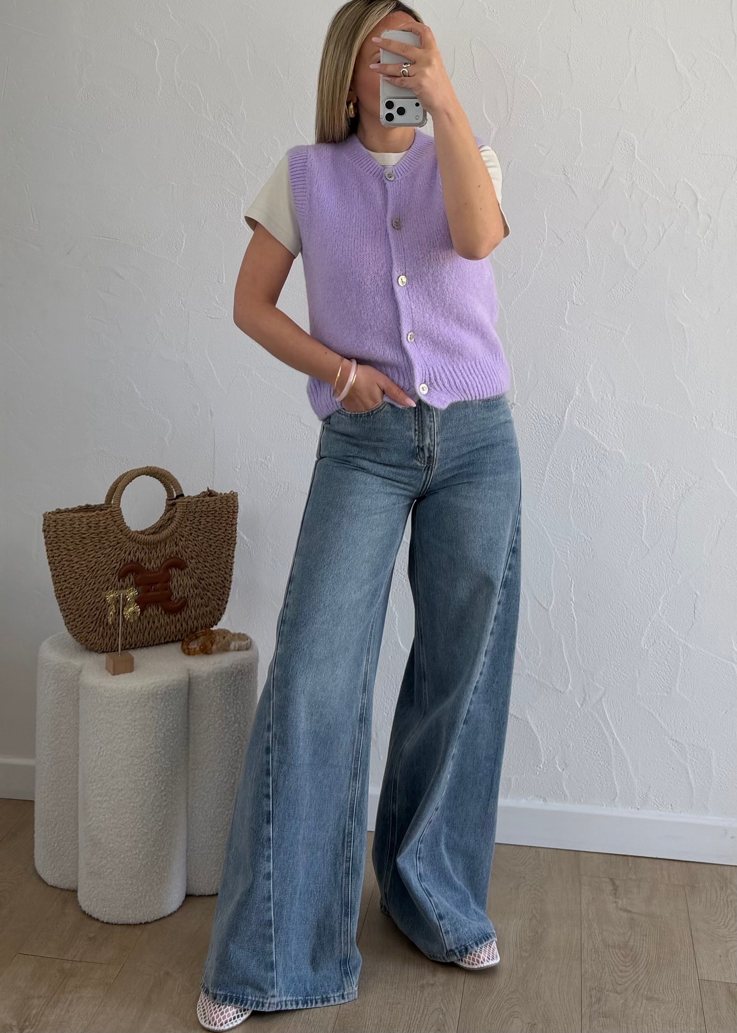 Gilet ADRIANNA Violet