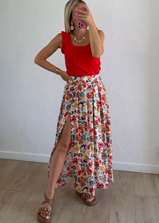 Top YASMINE Rouge