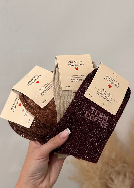 Chaussettes «Team Coffee»