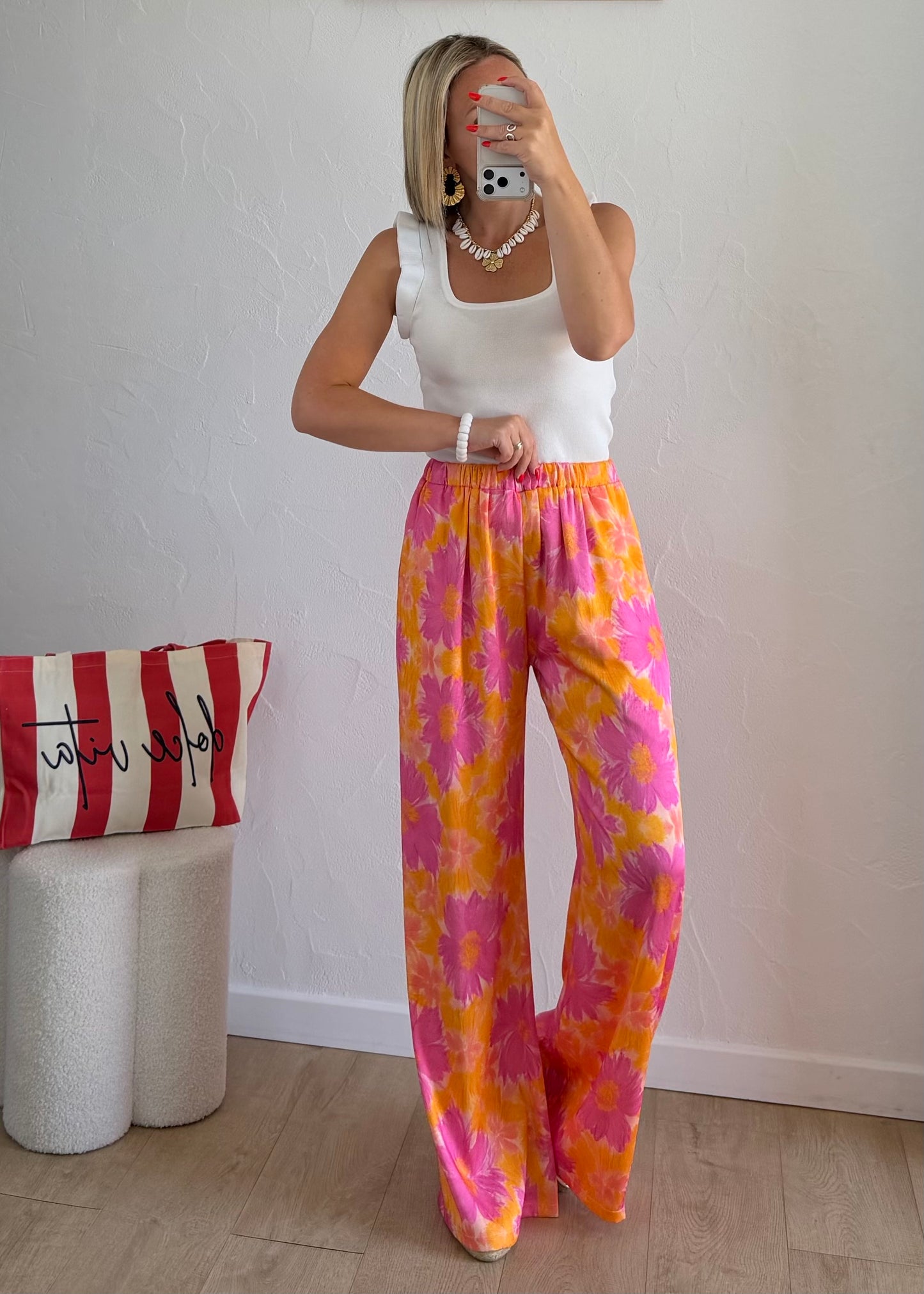 Pantalon LYANA Orange