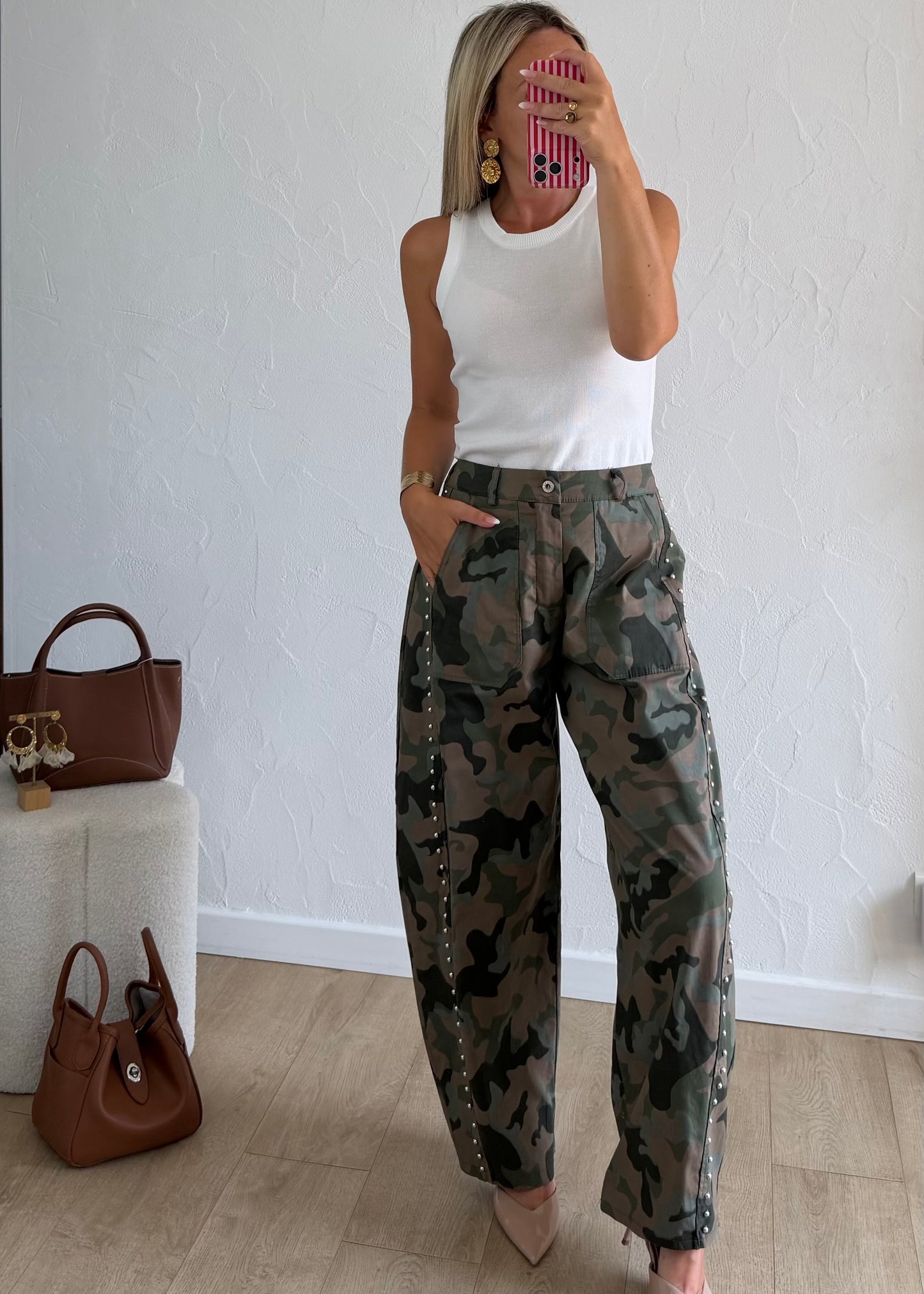 Pantalon THAISSIA Barrel