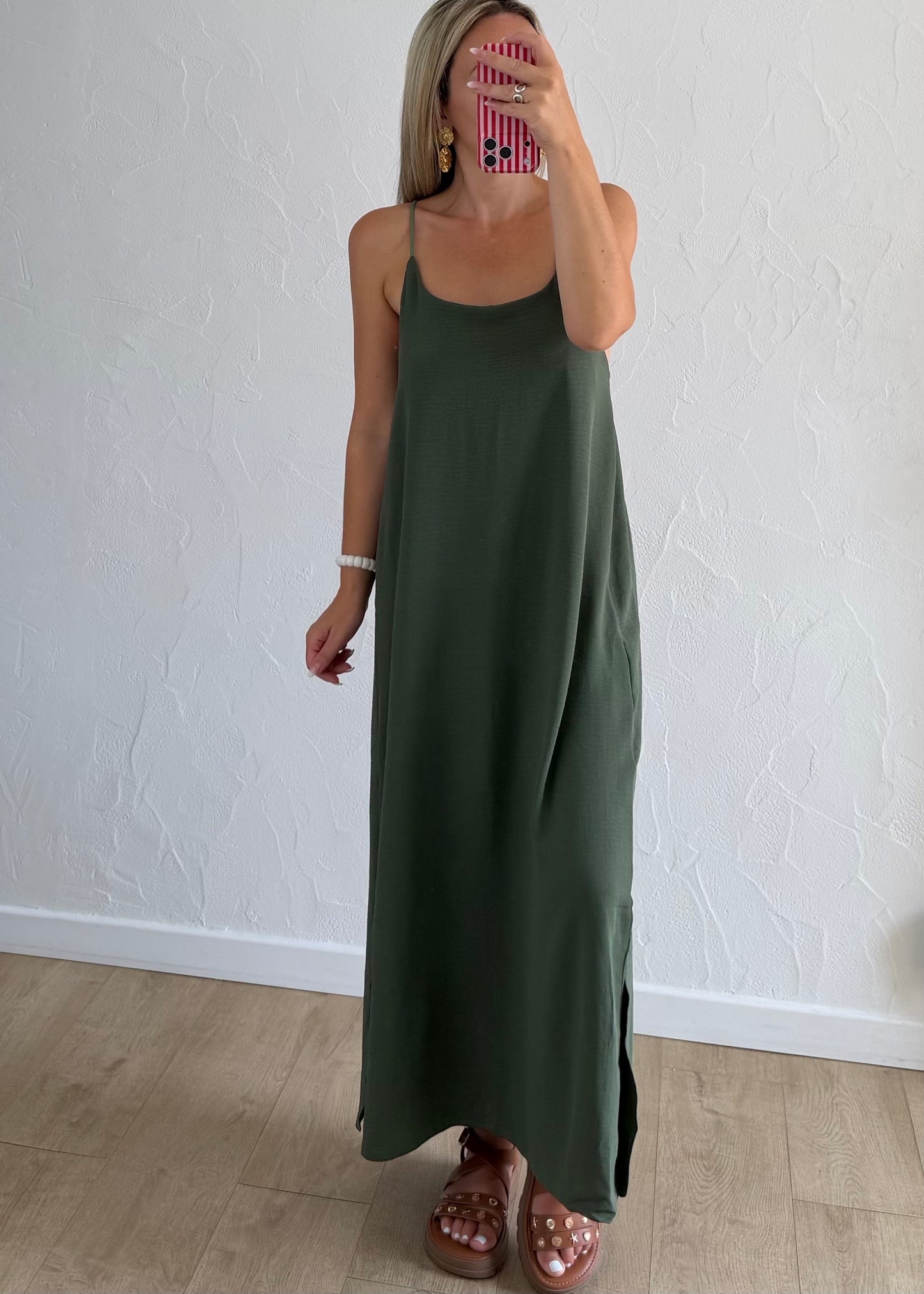 Robe LUCIE Kaki