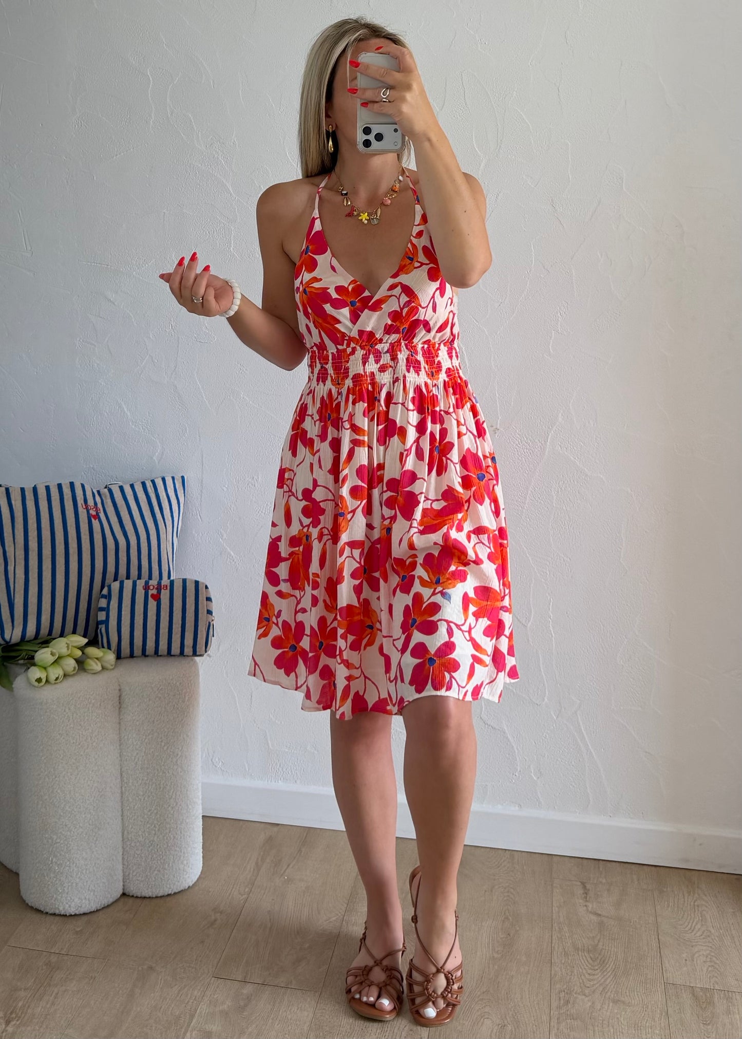 Robe JANELLE Rouge