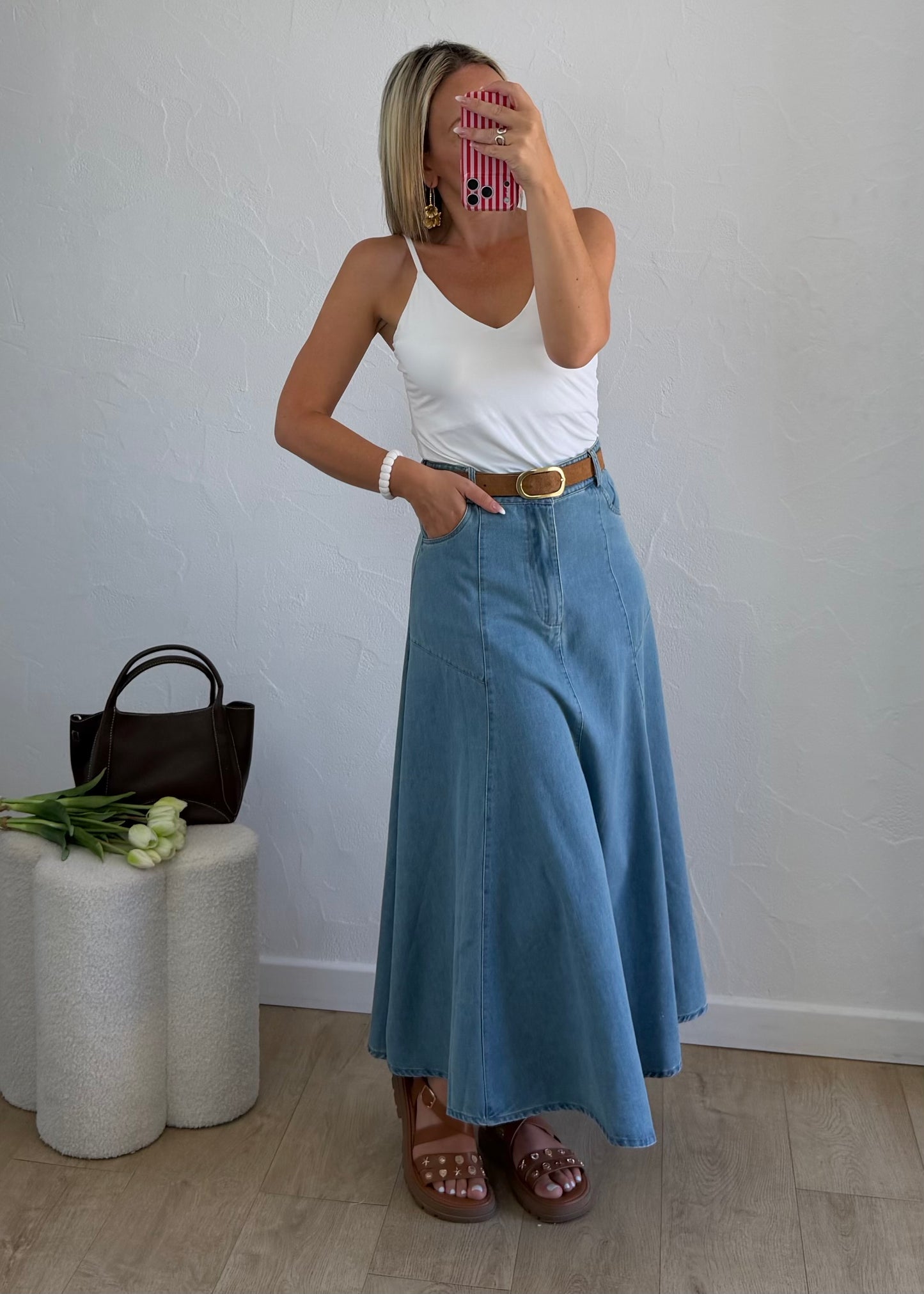 Jupe ROMY Bleu