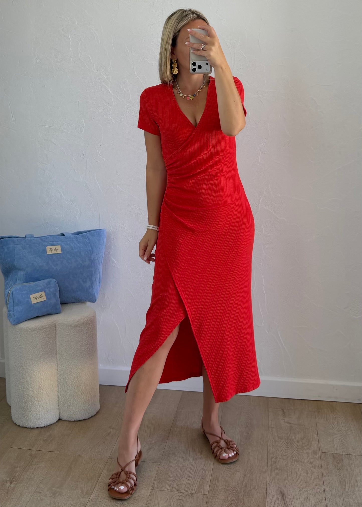Robe LORIE Rouge