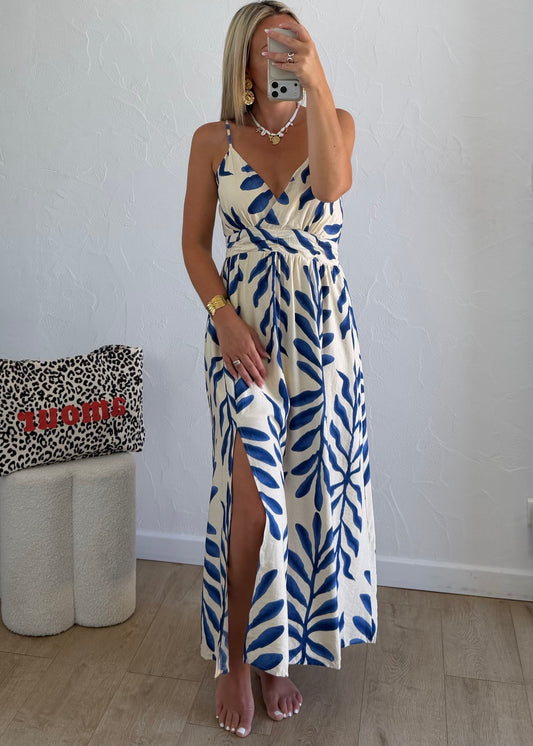 Robe FLORA Bleu