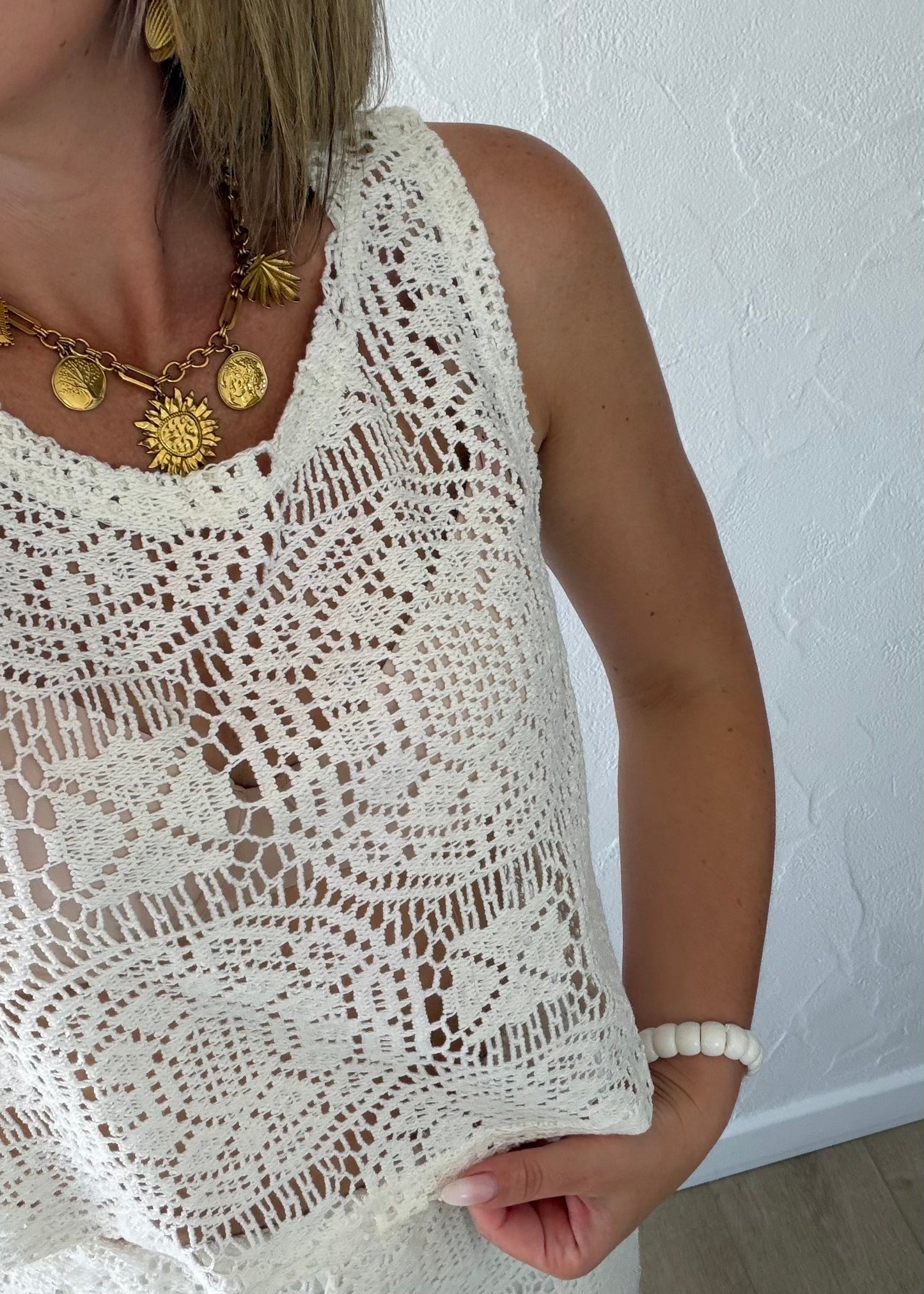 Haut ALBAELLE Crochet