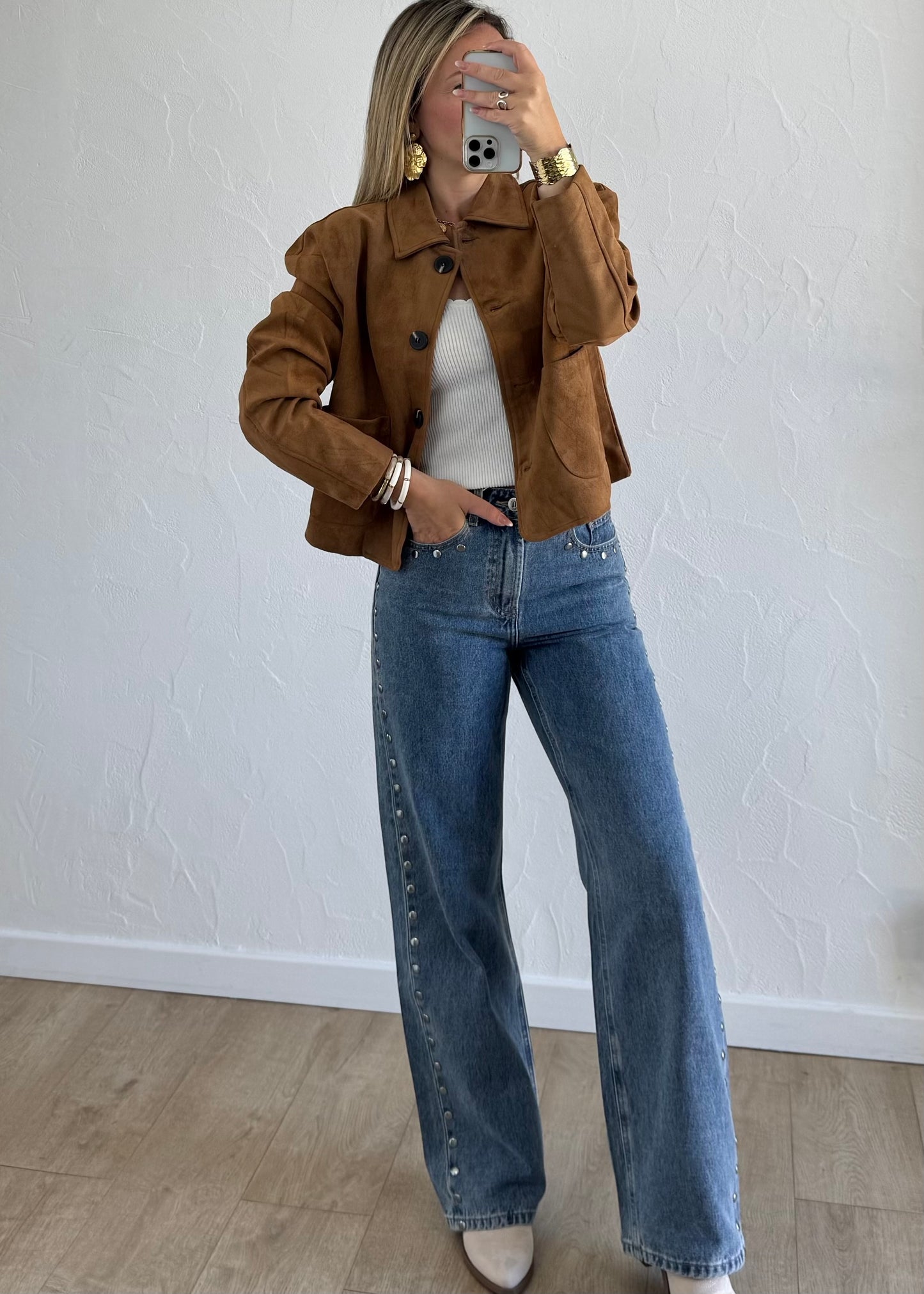 Veste TINA Camel