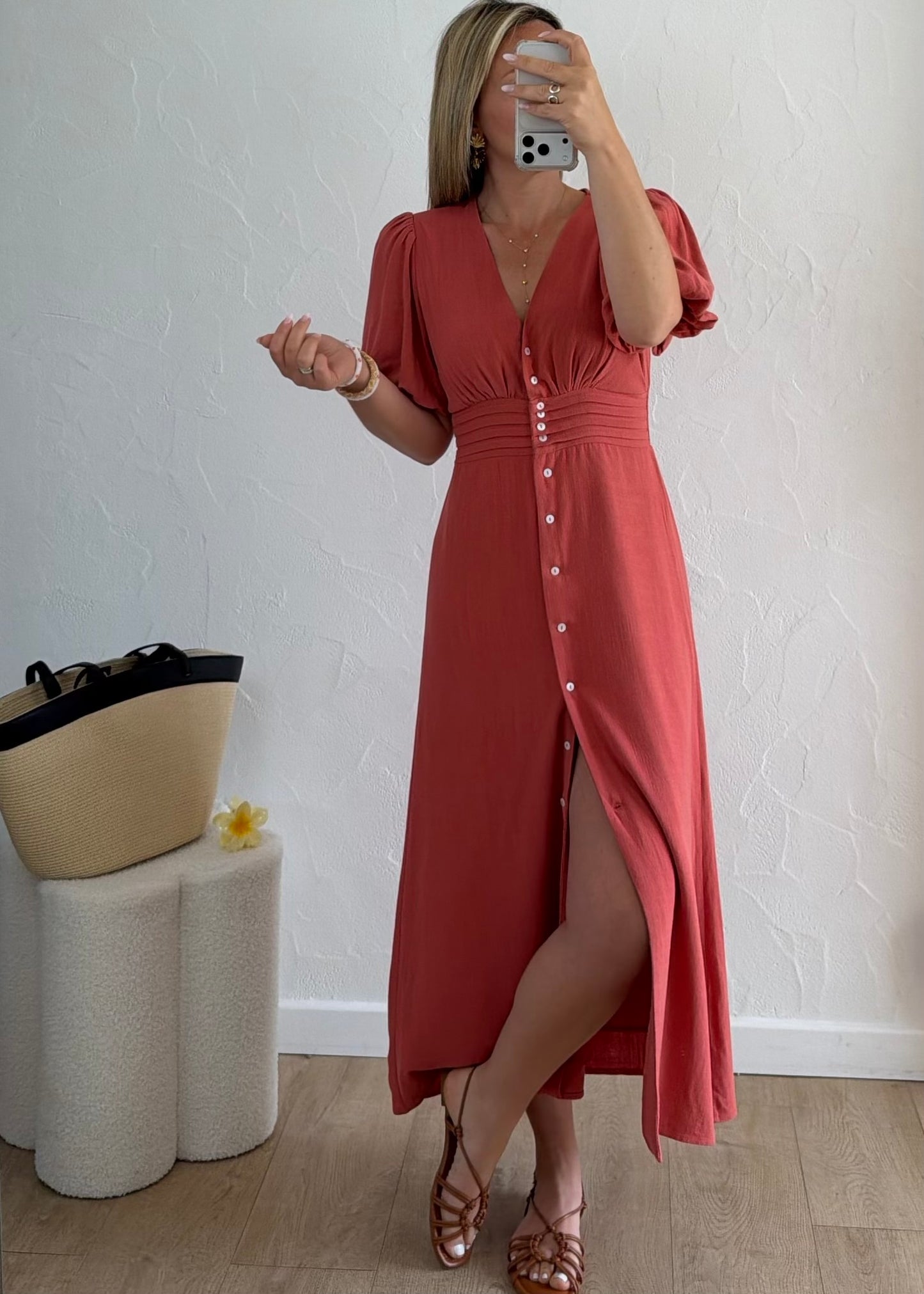 Robe FLAVIA Terracotta
