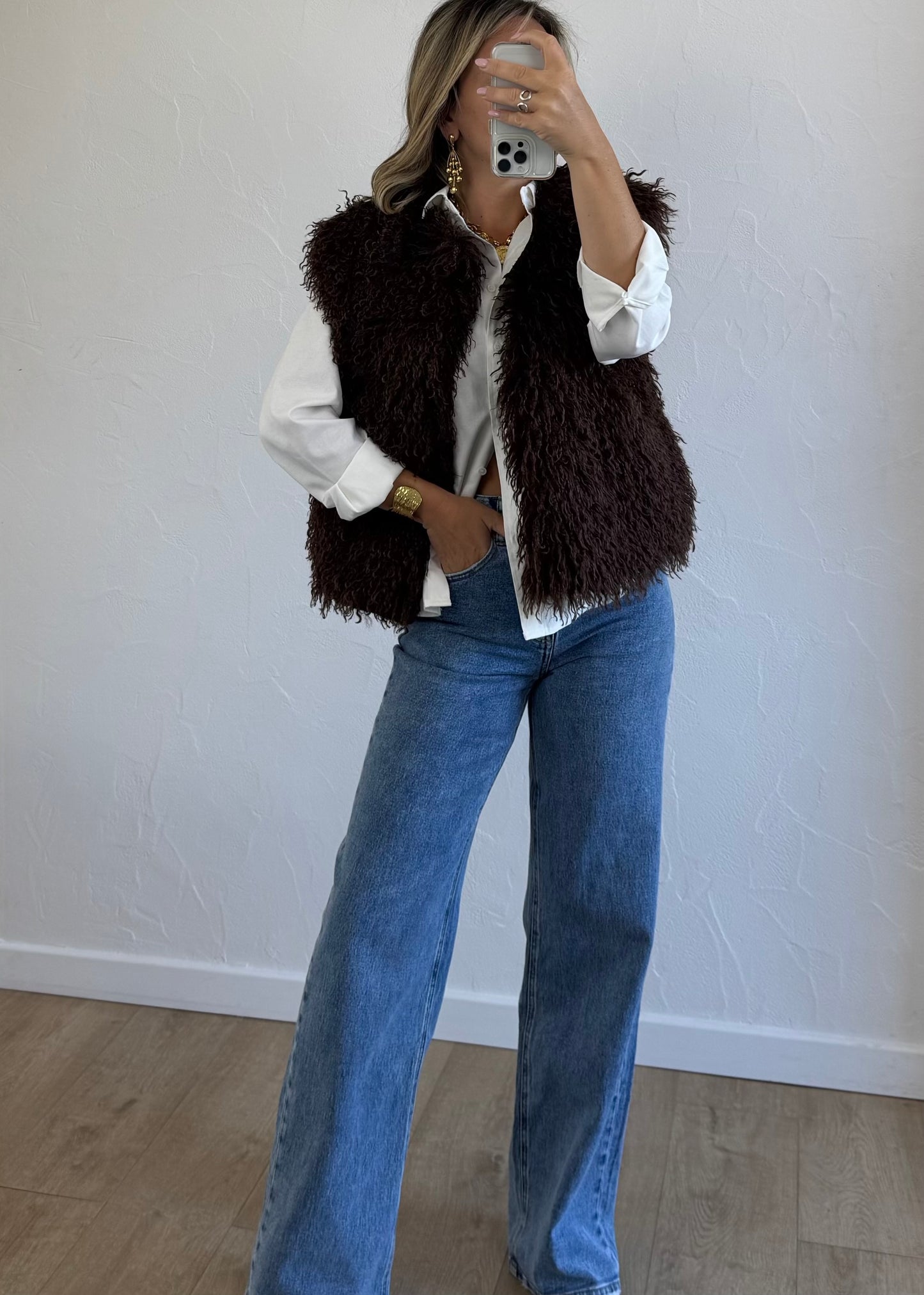 Veste LUNORE Chocolat