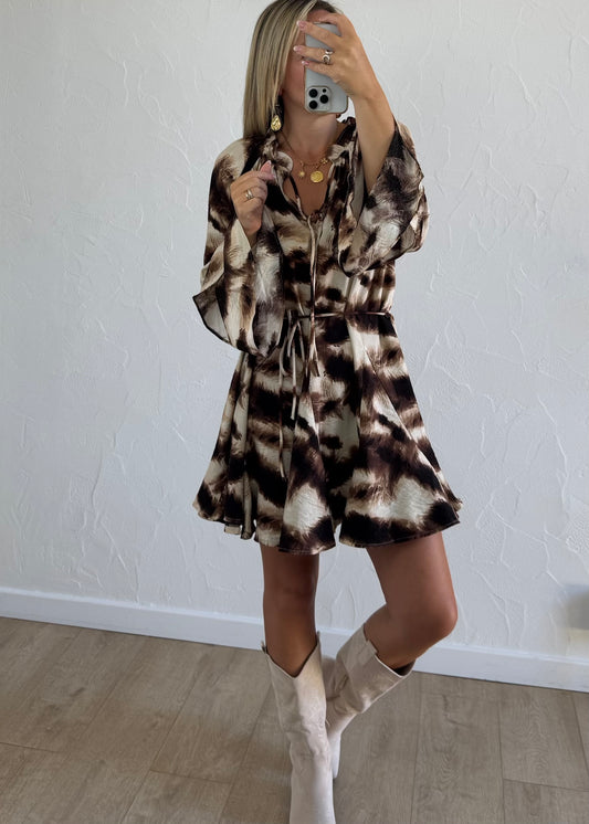 Robe SARAH Chocolat