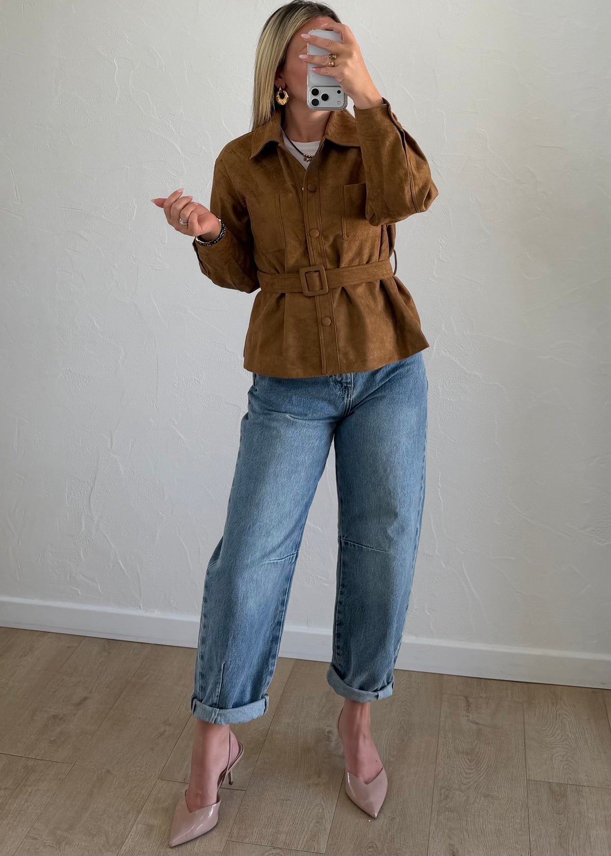 Veste Charline camel
