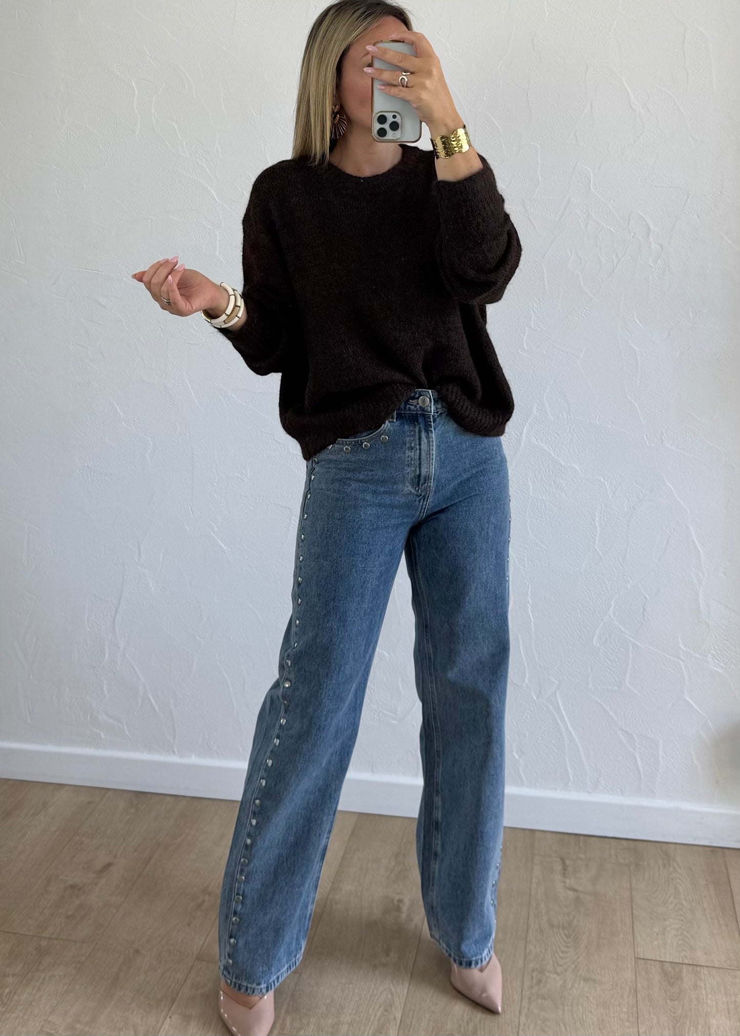 Pull SAPHIR Marron