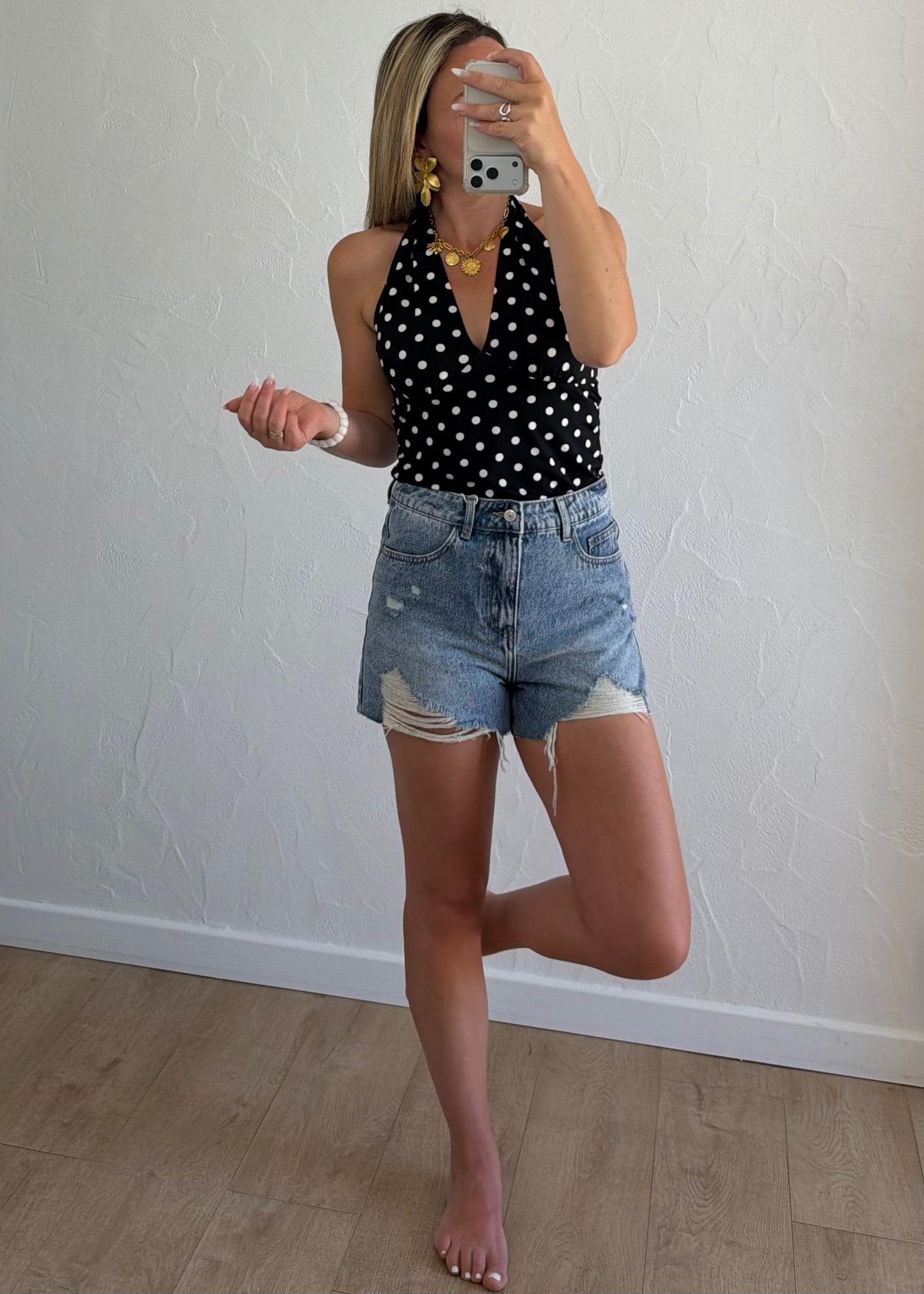 Top CECILE Noir