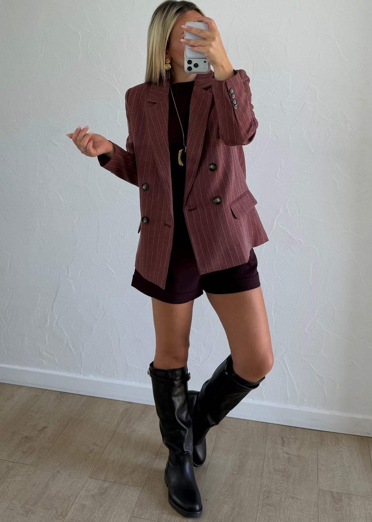 Blazer Rosario bordeaux