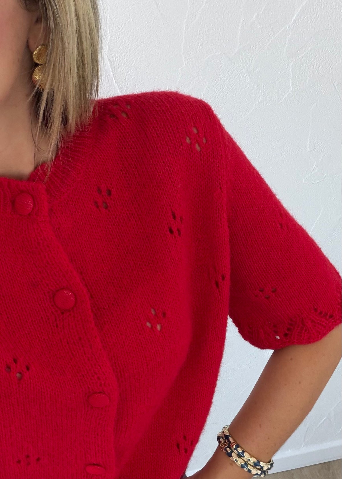 Gilet Elio rouge
