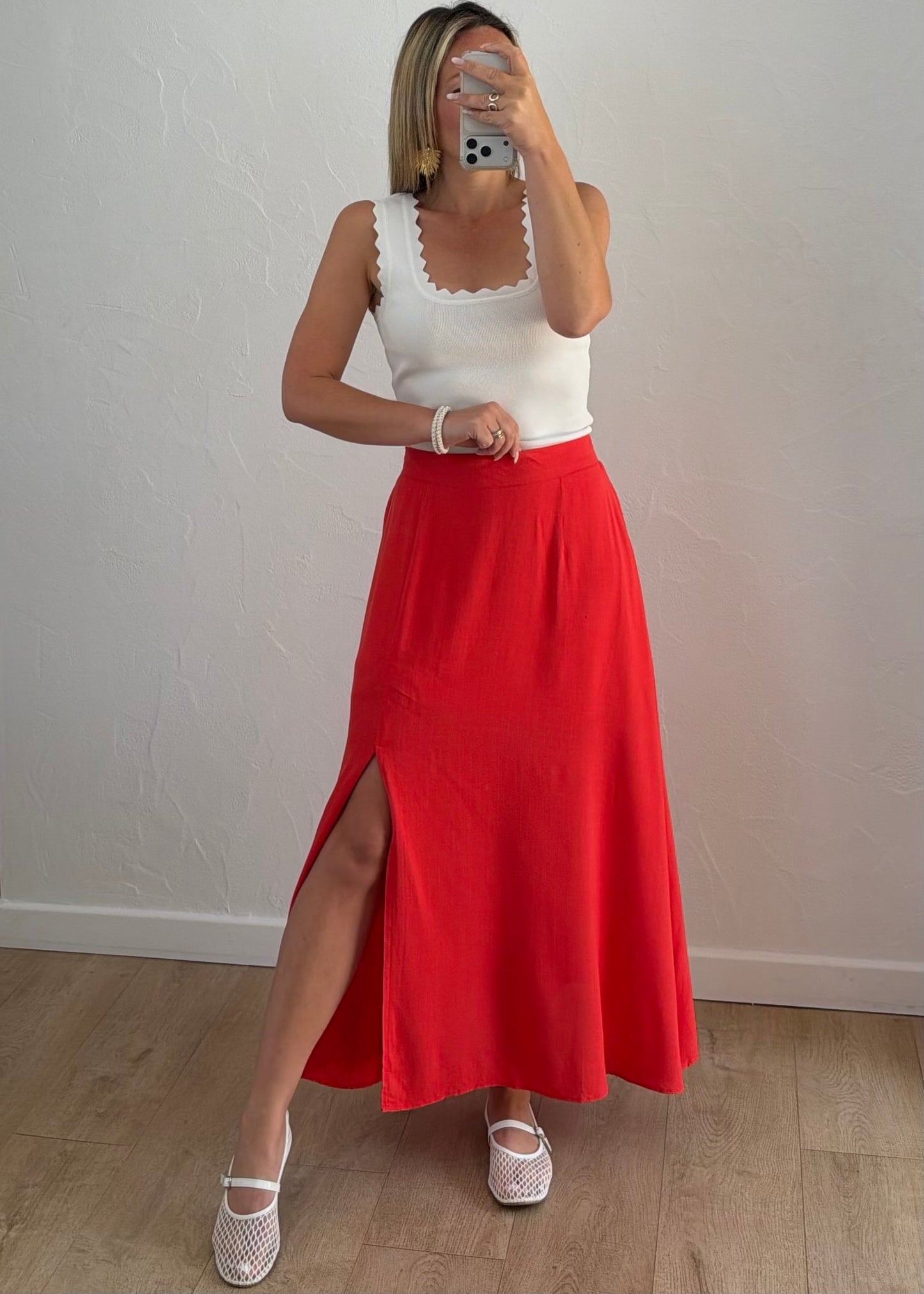 Jupe EMMA Rouge