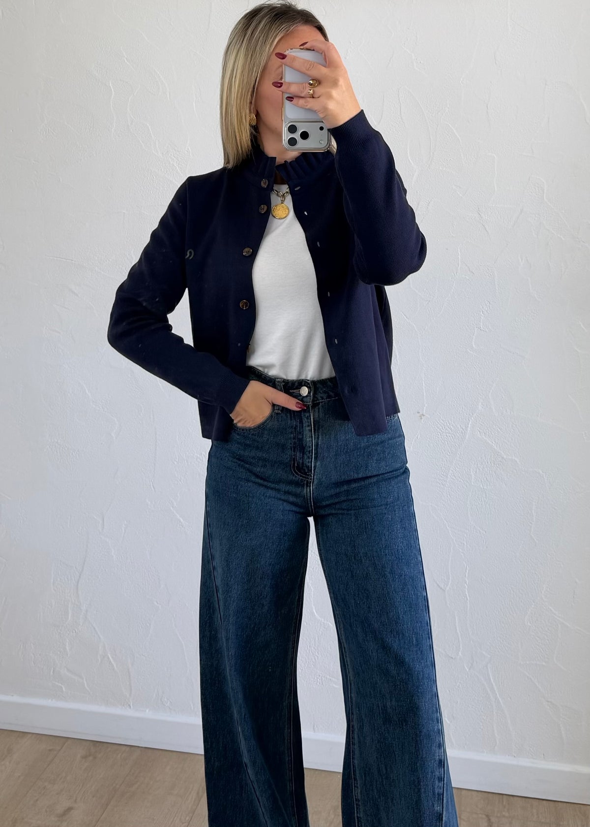 Gilet Augustin marine