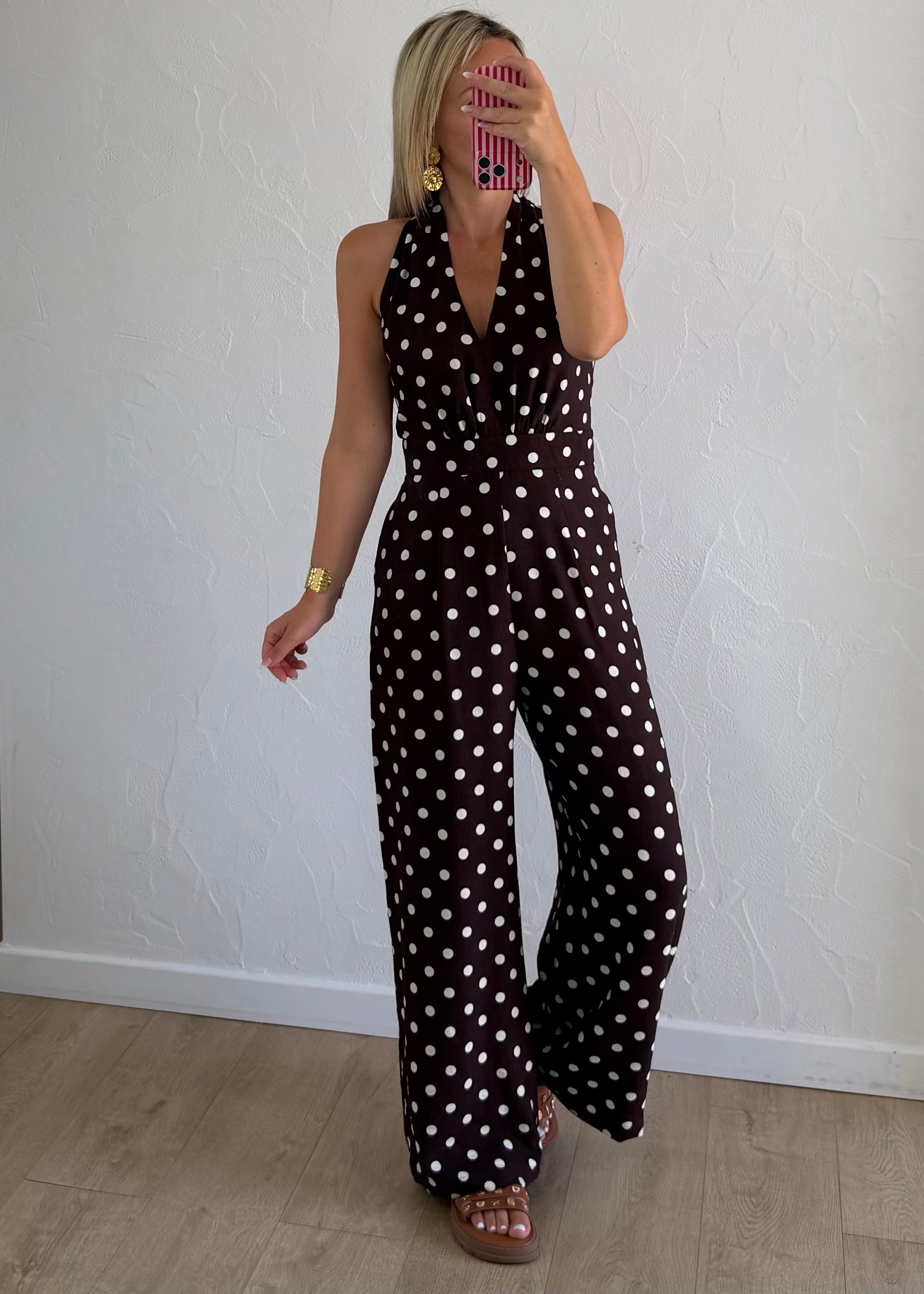 Combi-Pantalon LOUISON Choco