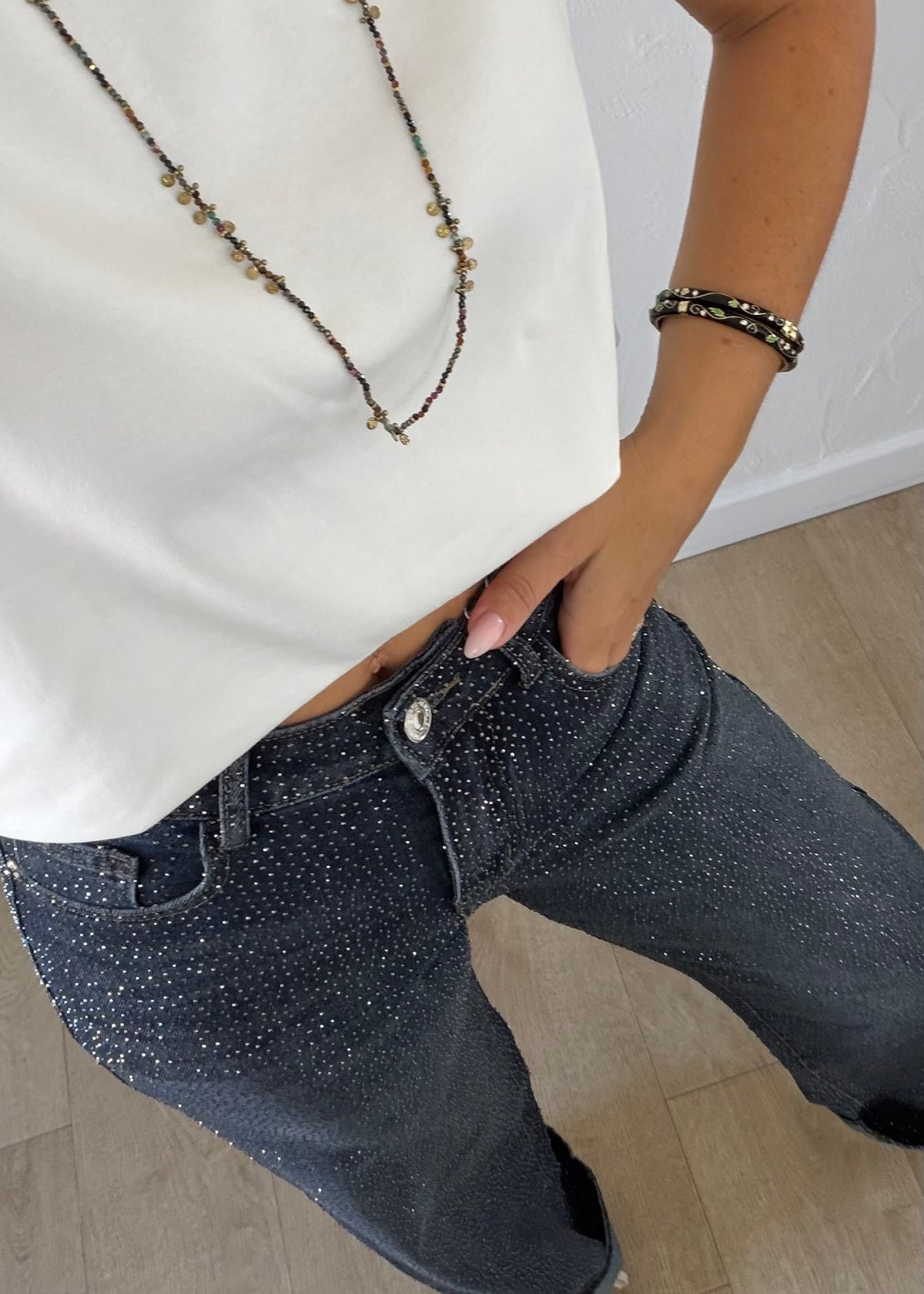 Jean Angie strass