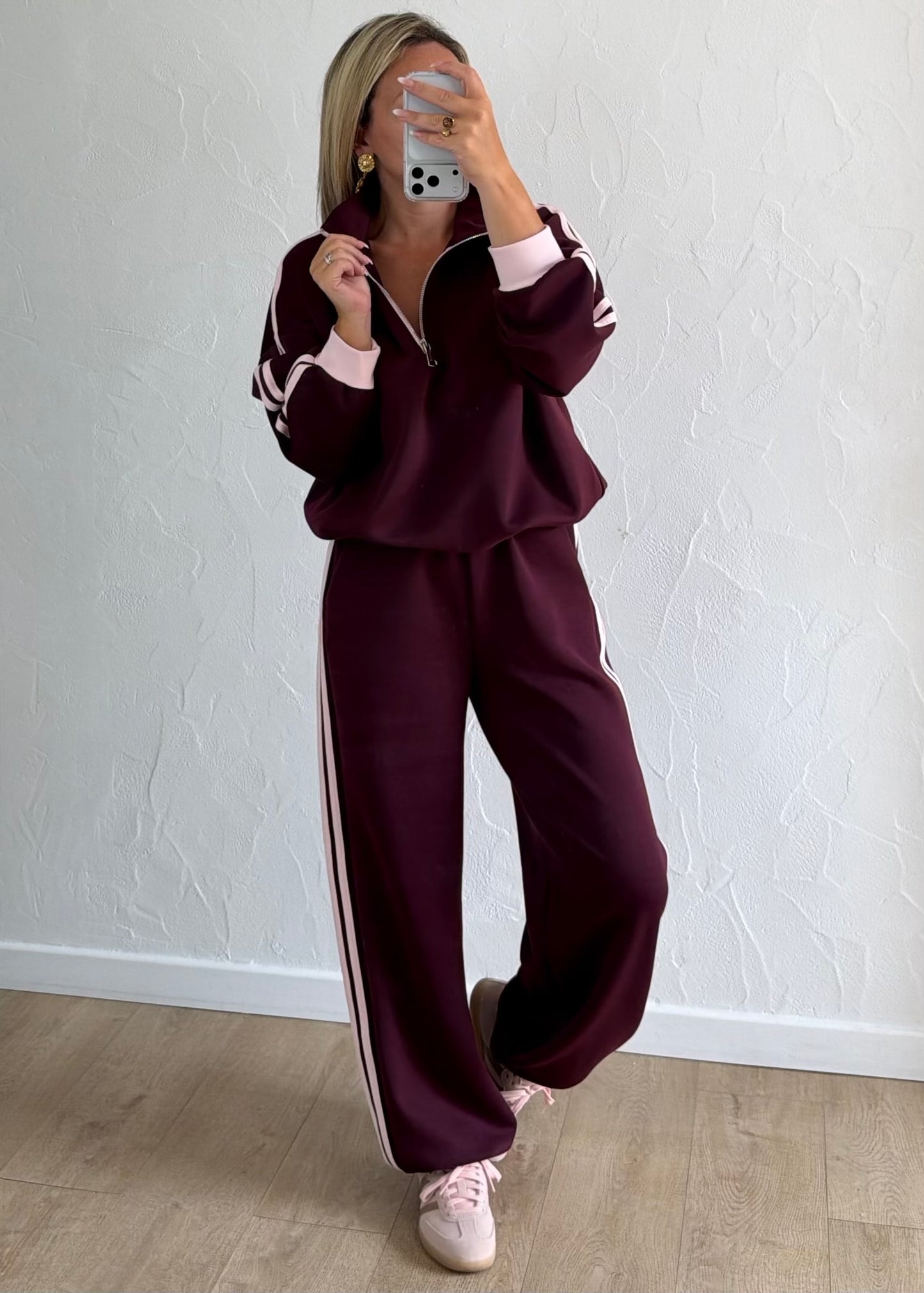 Sweat Viny bordeaux