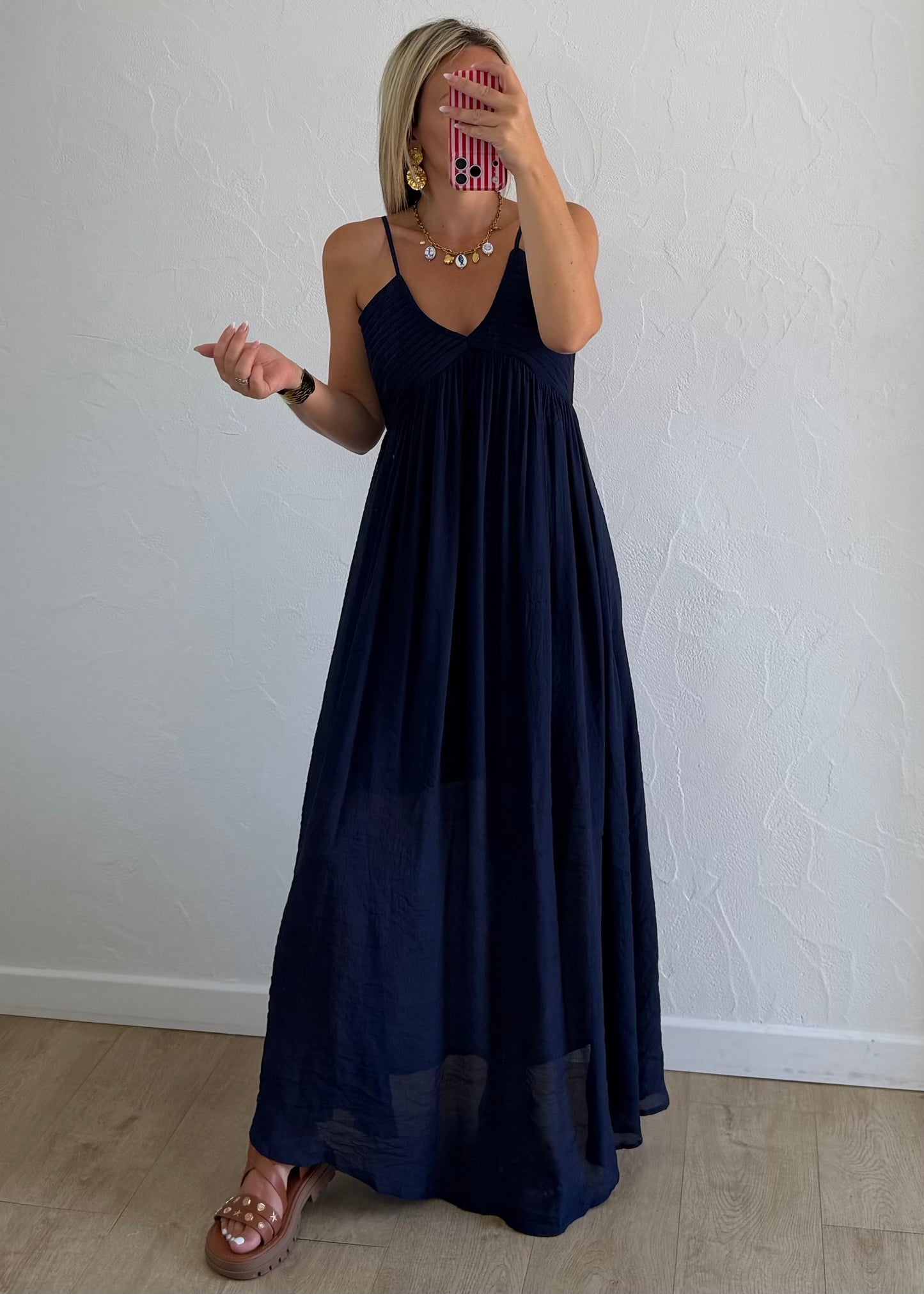 Robe ASTRIDE Bleu Marine