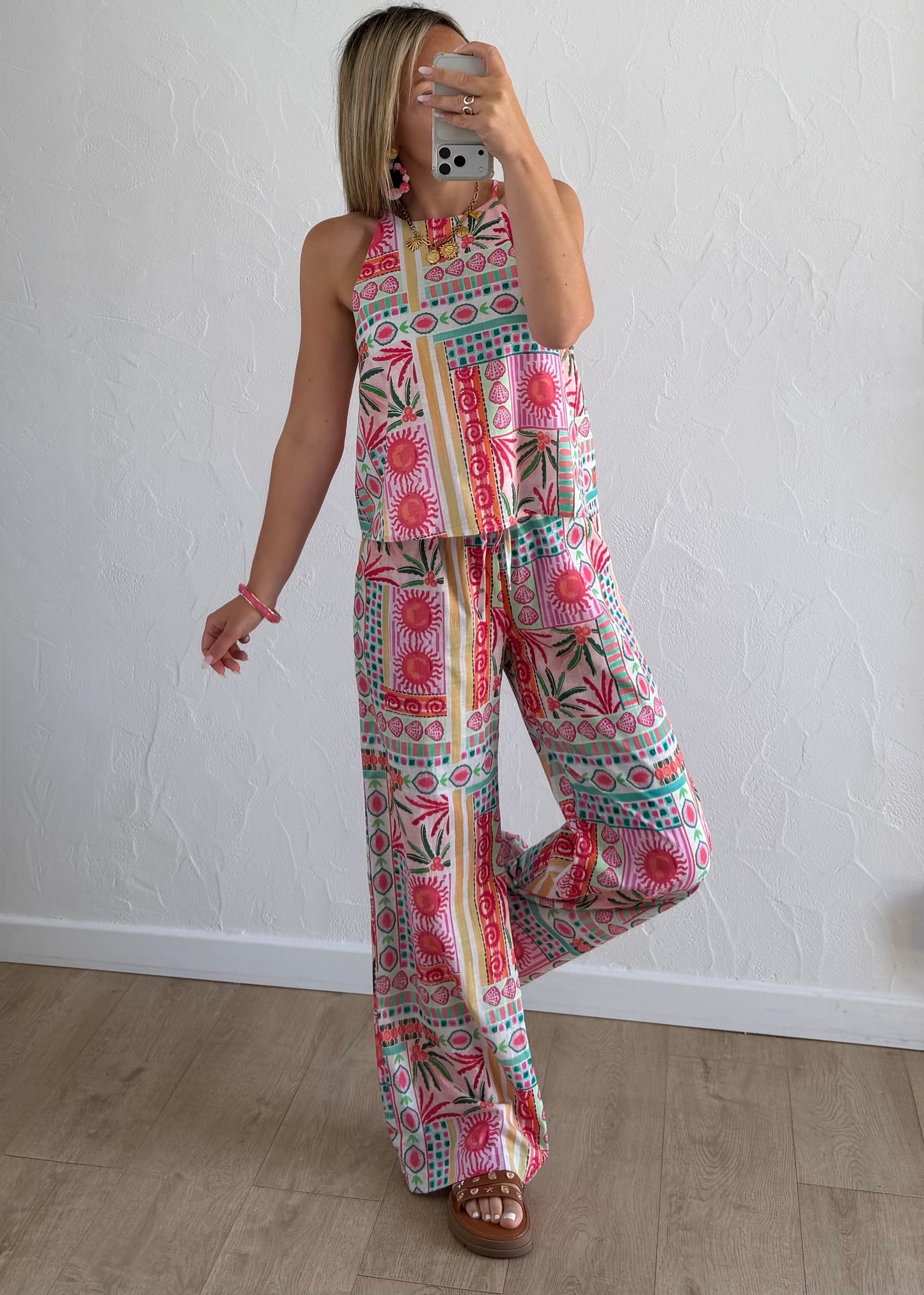 Pantalon SOLINE Fuschia
